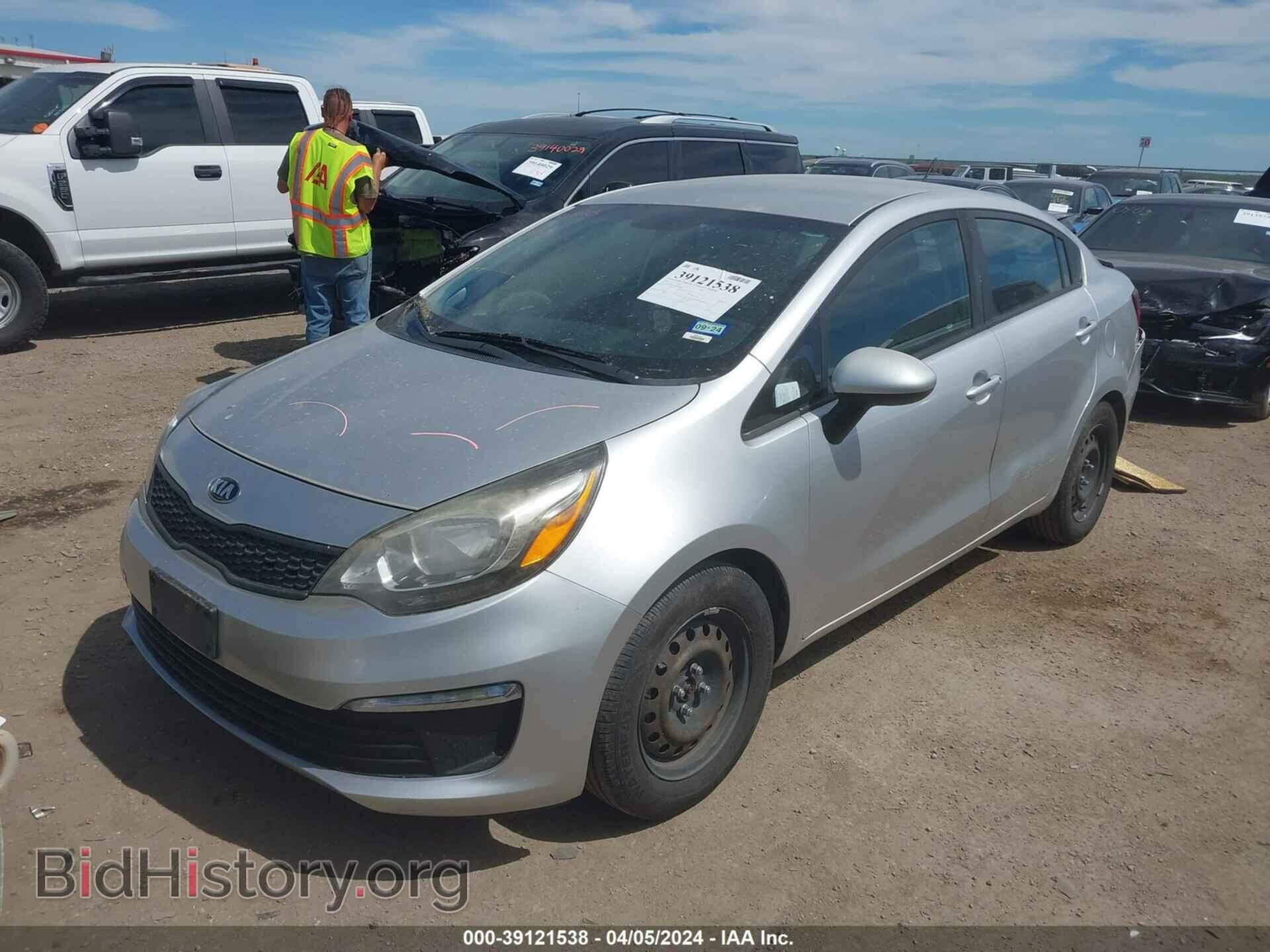 2016 KIA RIO - VIN: KNADM4A34G6664862 - Фото 2