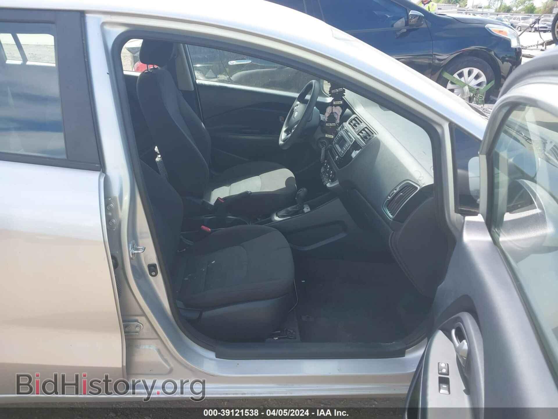 2016 KIA RIO - VIN: KNADM4A34G6664862 - Фото 5