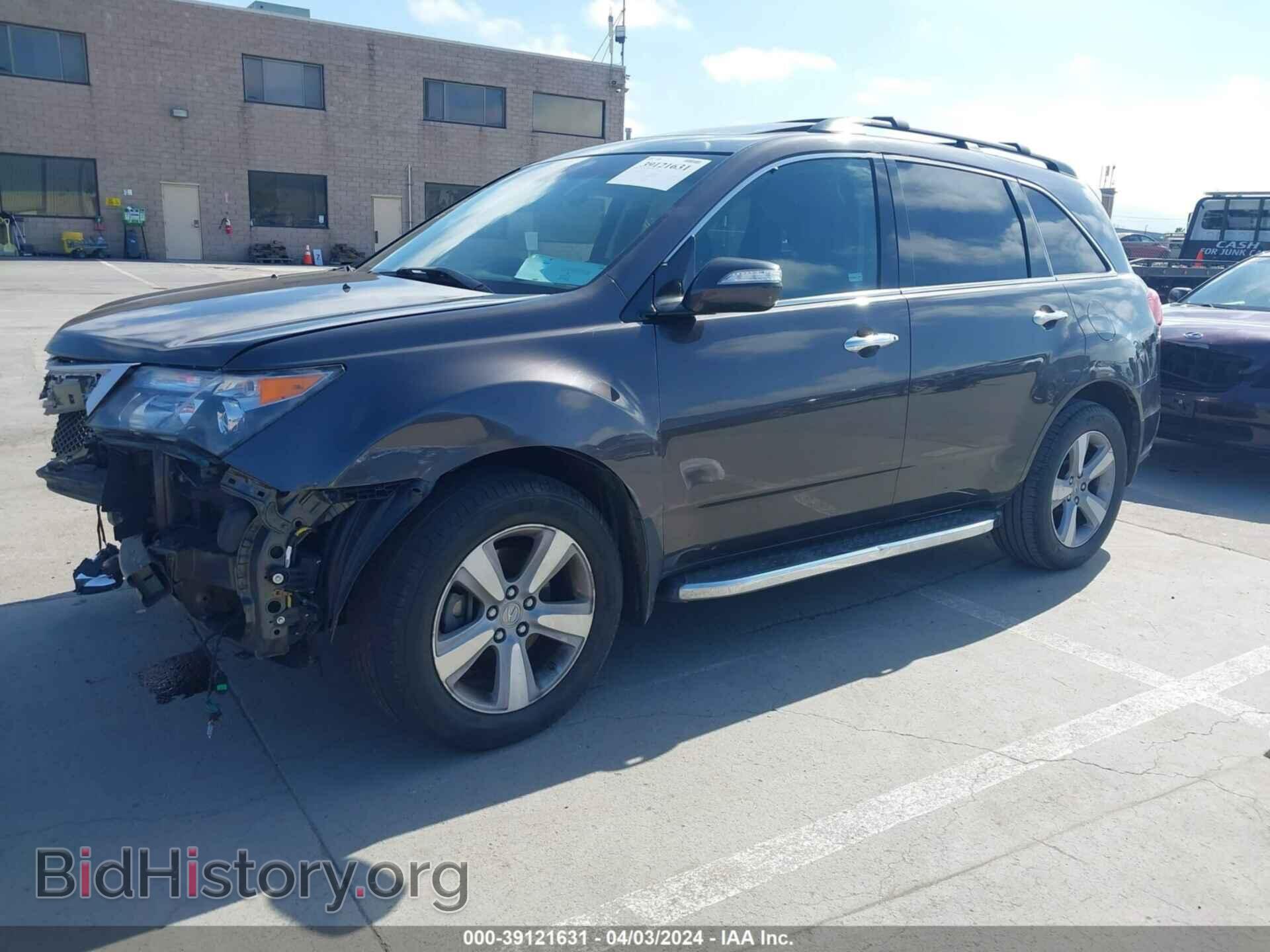 2010 ACURA MDX - VIN: 2HNYD2H66AH525132 - Фото 2