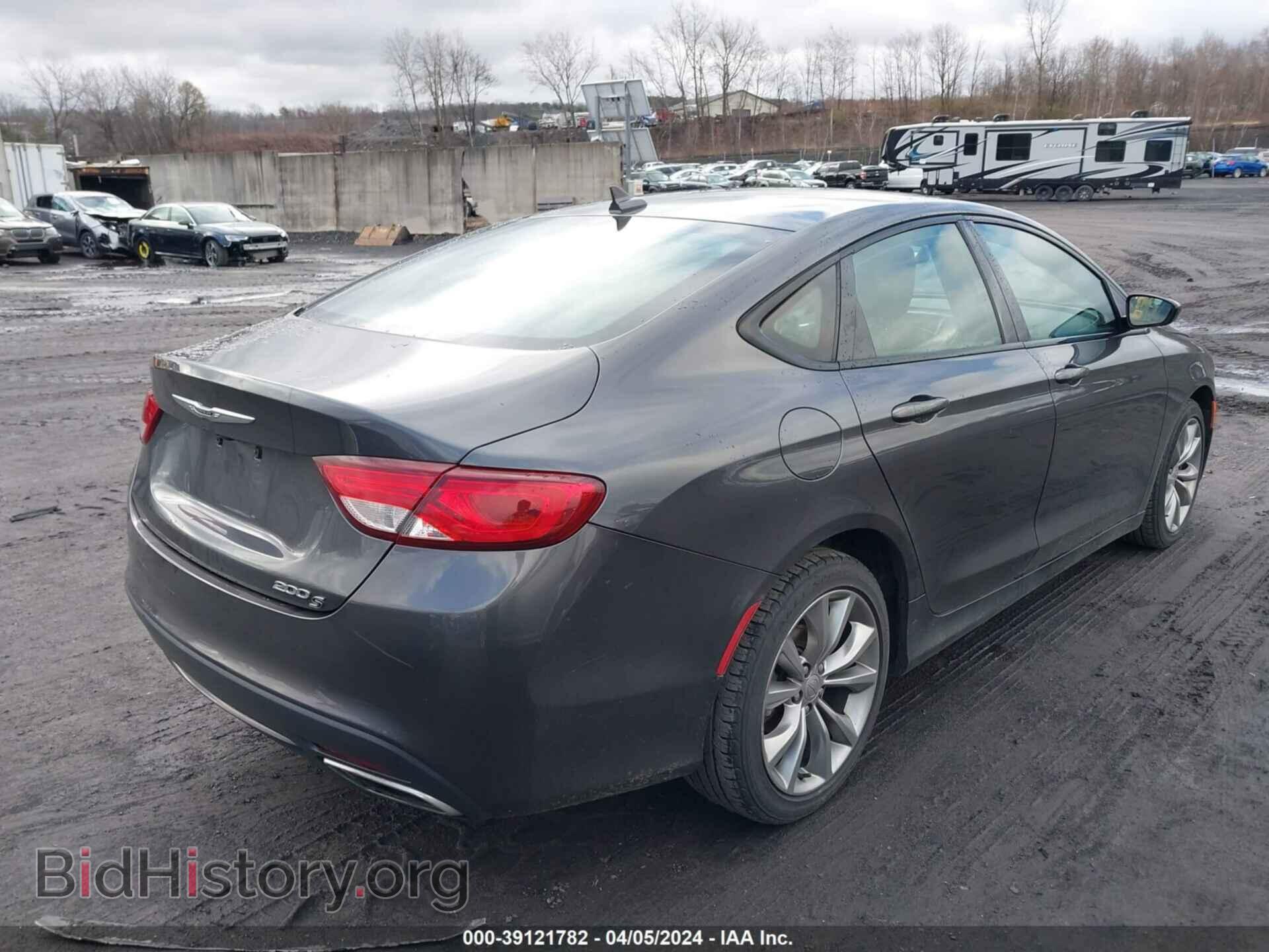 2016 CHRYSLER 200 - VIN: 1C3CCCBB5GN108118 - Фото 4