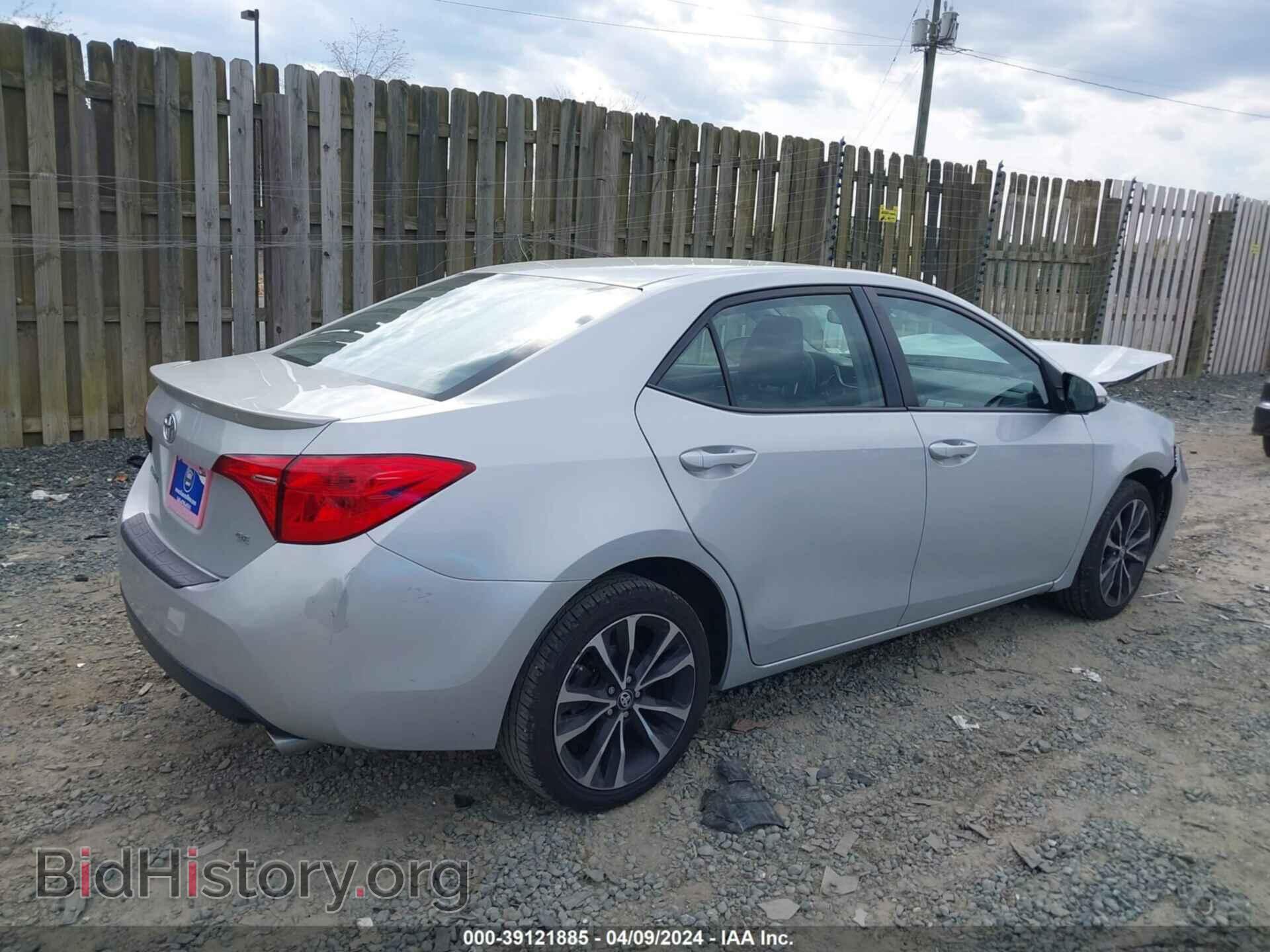 2017 TOYOTA COROLLA - VIN: 2T1BURHE0HC878210 - Фото 4