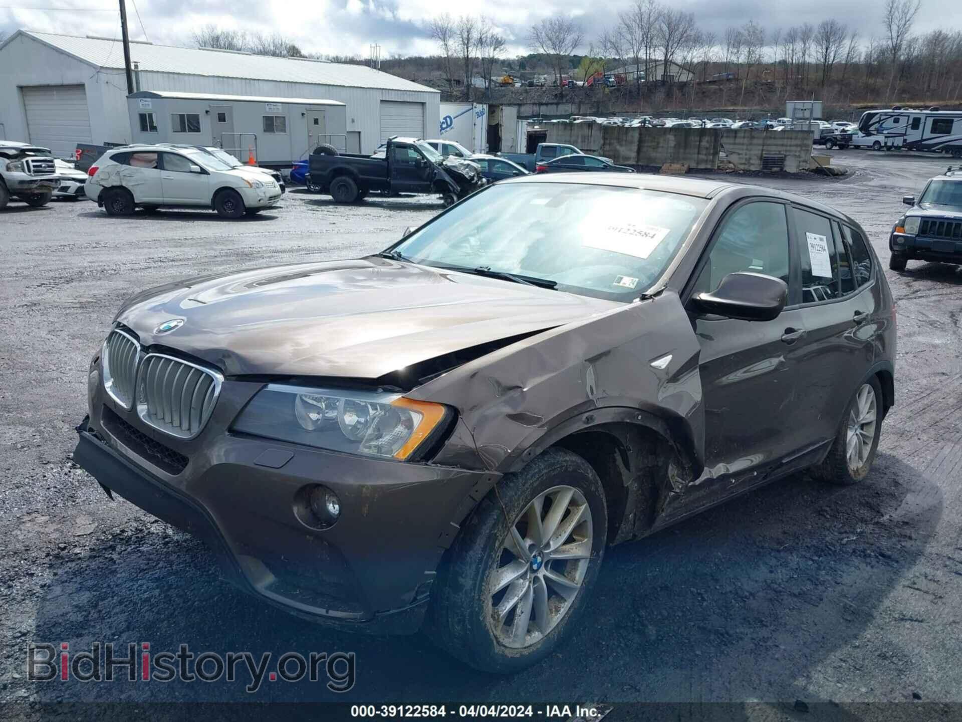 2014 BMW X3 - VIN: 5UXWX9C53E0D25851 - Фото 2