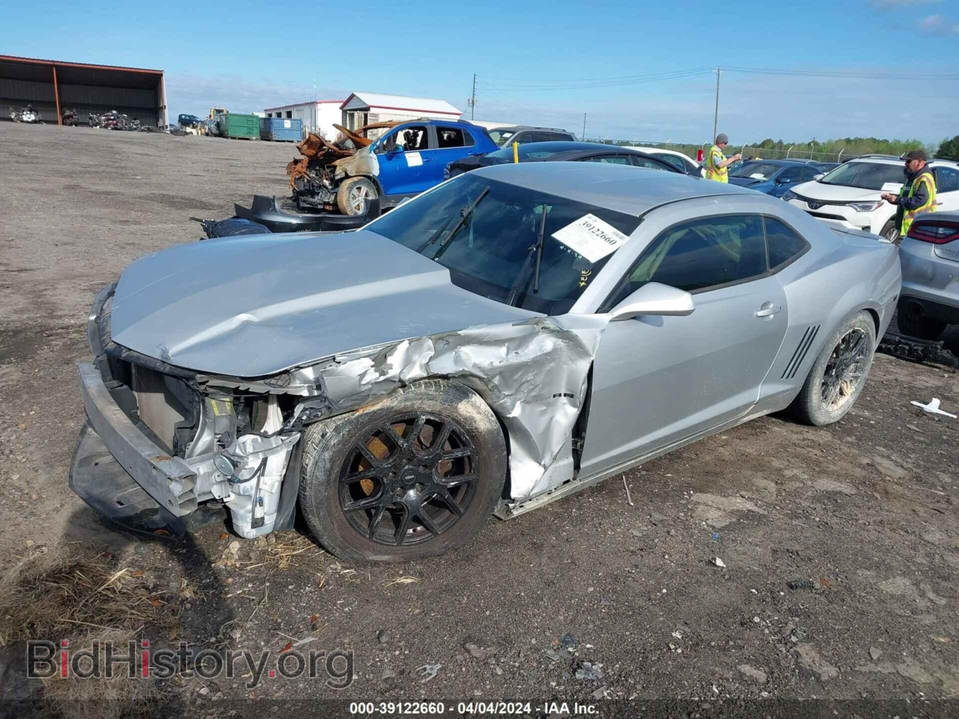 2012 CHEVROLET CAMARO - VIN: 2G1FA1E35C9103059 - Фото 2