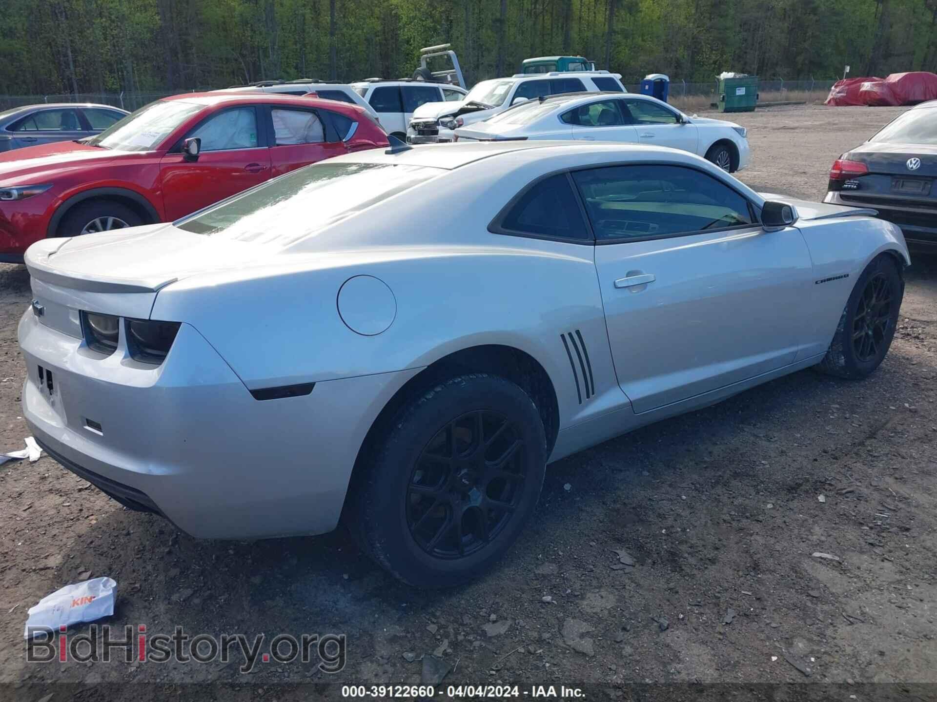 2012 CHEVROLET CAMARO - VIN: 2G1FA1E35C9103059 - Фото 4