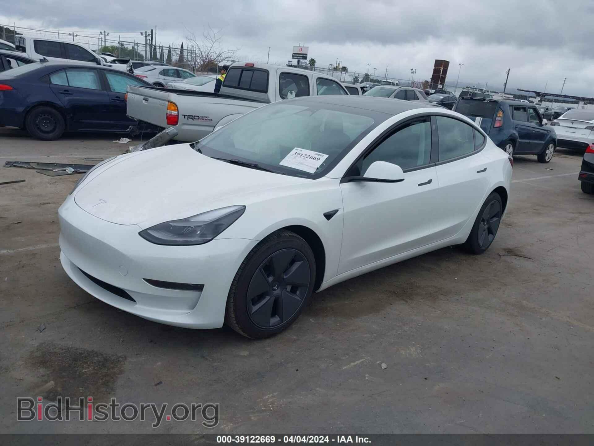 2023 TESLA MODEL 3 - VIN: 5YJ3E1EA0PF570484 - Фото 2