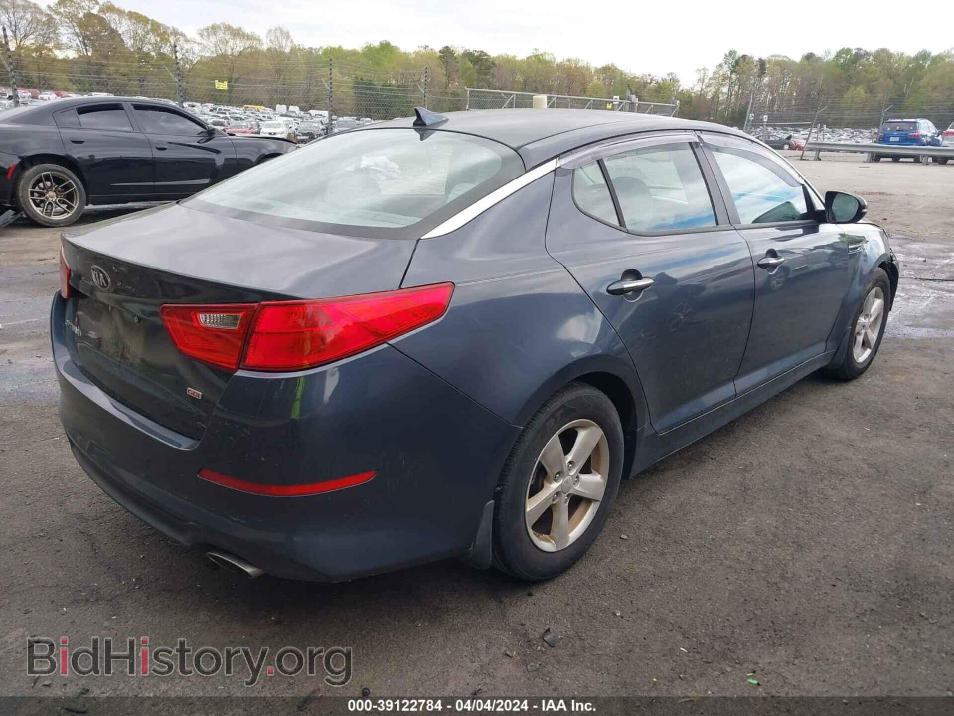 2015 KIA OPTIMA - VIN: KNAGM4A73F5558441 - Фото 4