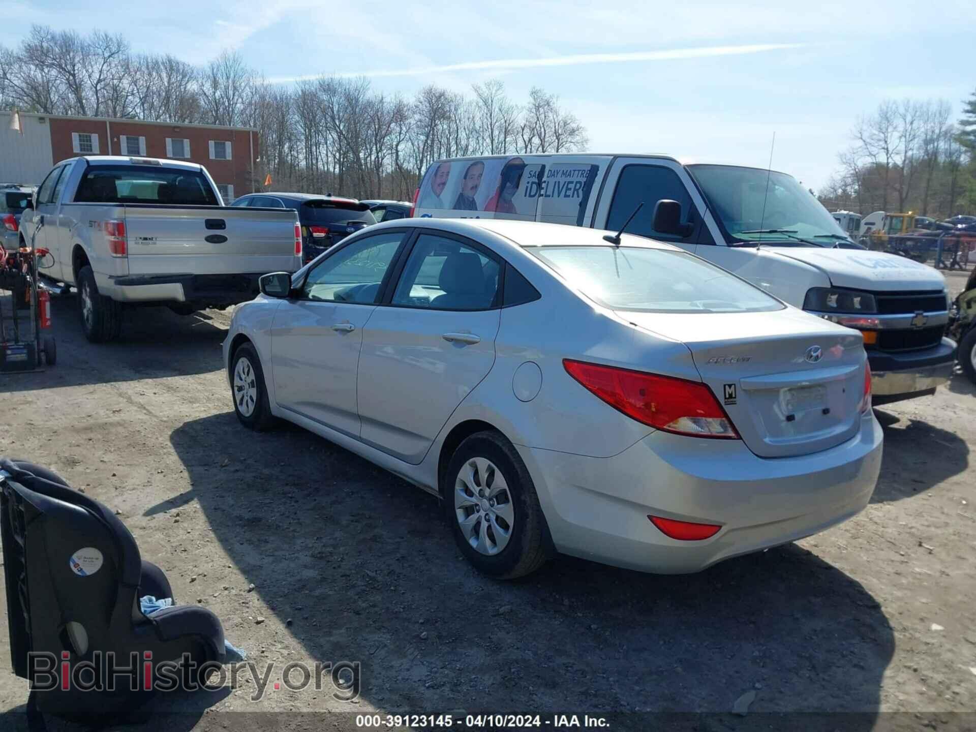 2016 HYUNDAI ACCENT - VIN: KMHCT4AE3GU139558 - Фото 3