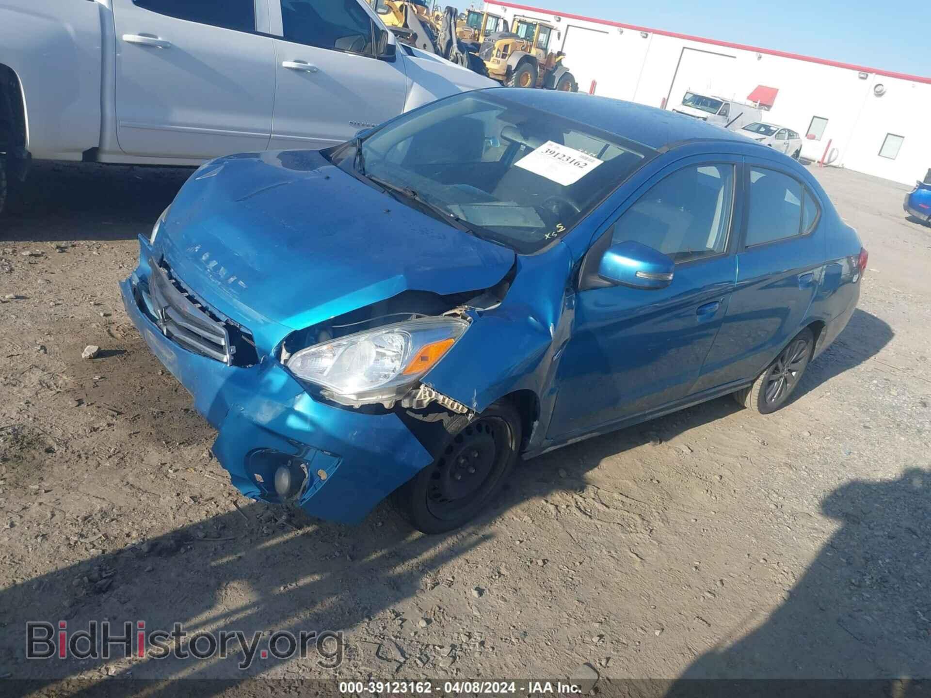 2019 MITSUBISHI MIRAGE G4 - VIN: ML32F4FJ8KHF02442 - Фото 2