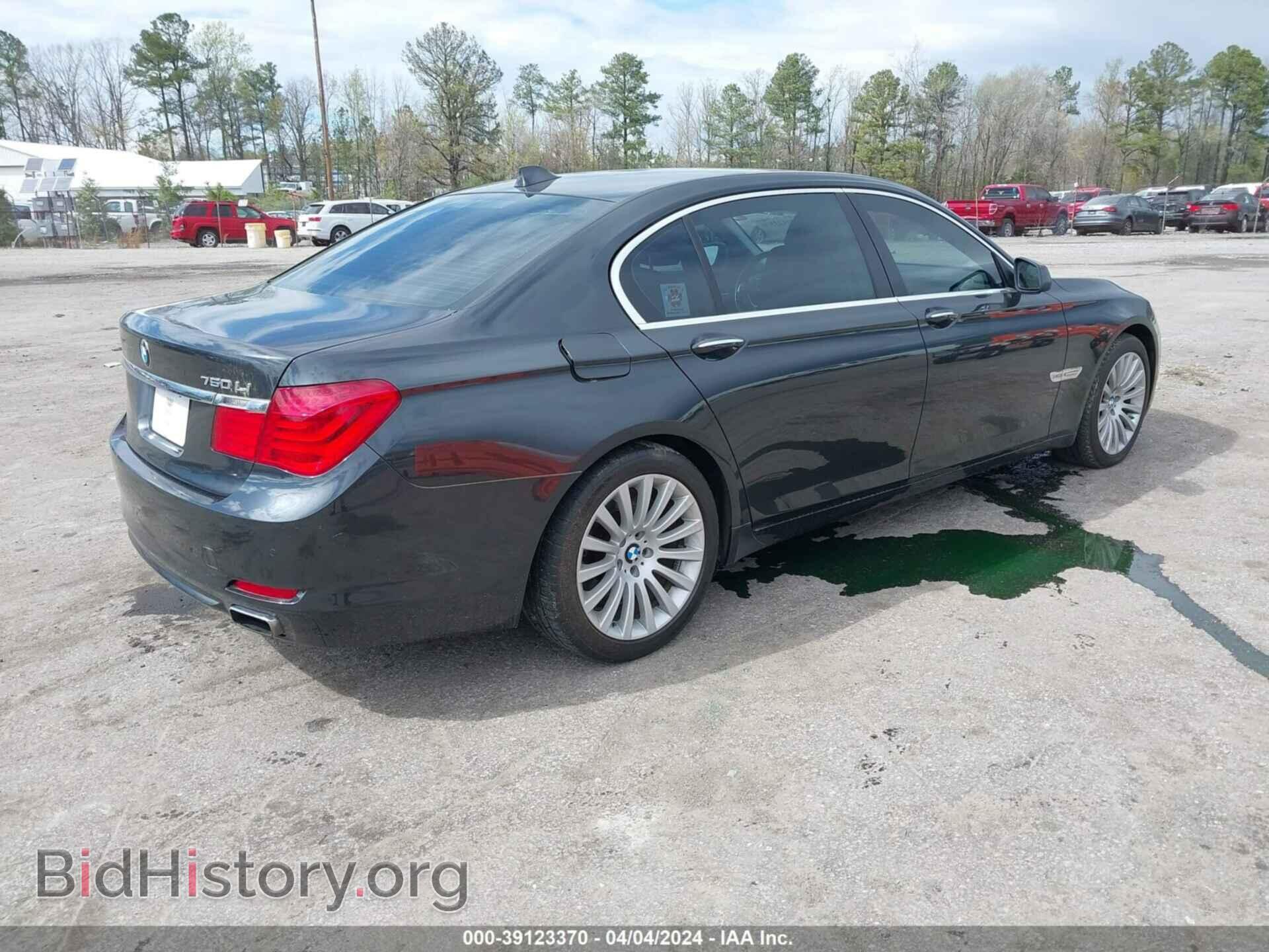 2012 BMW 750LI - VIN: WBAKC8C51CC435759 - Фото 4