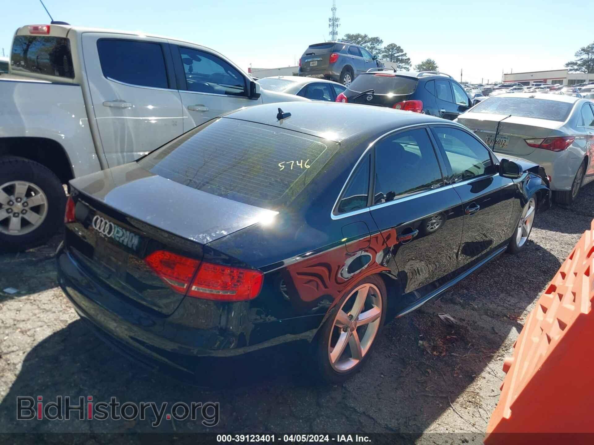 2012 AUDI A4 - VIN: WAUFFAFL6CA115746 - Фото 4