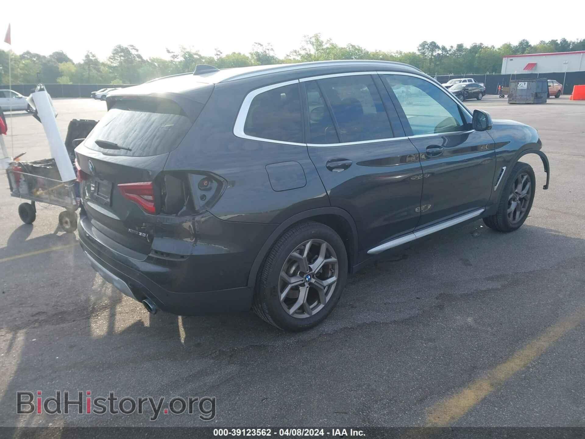 2021 BMW X3 - VIN: 5UXTY5C04M9H06910 - Фото 4