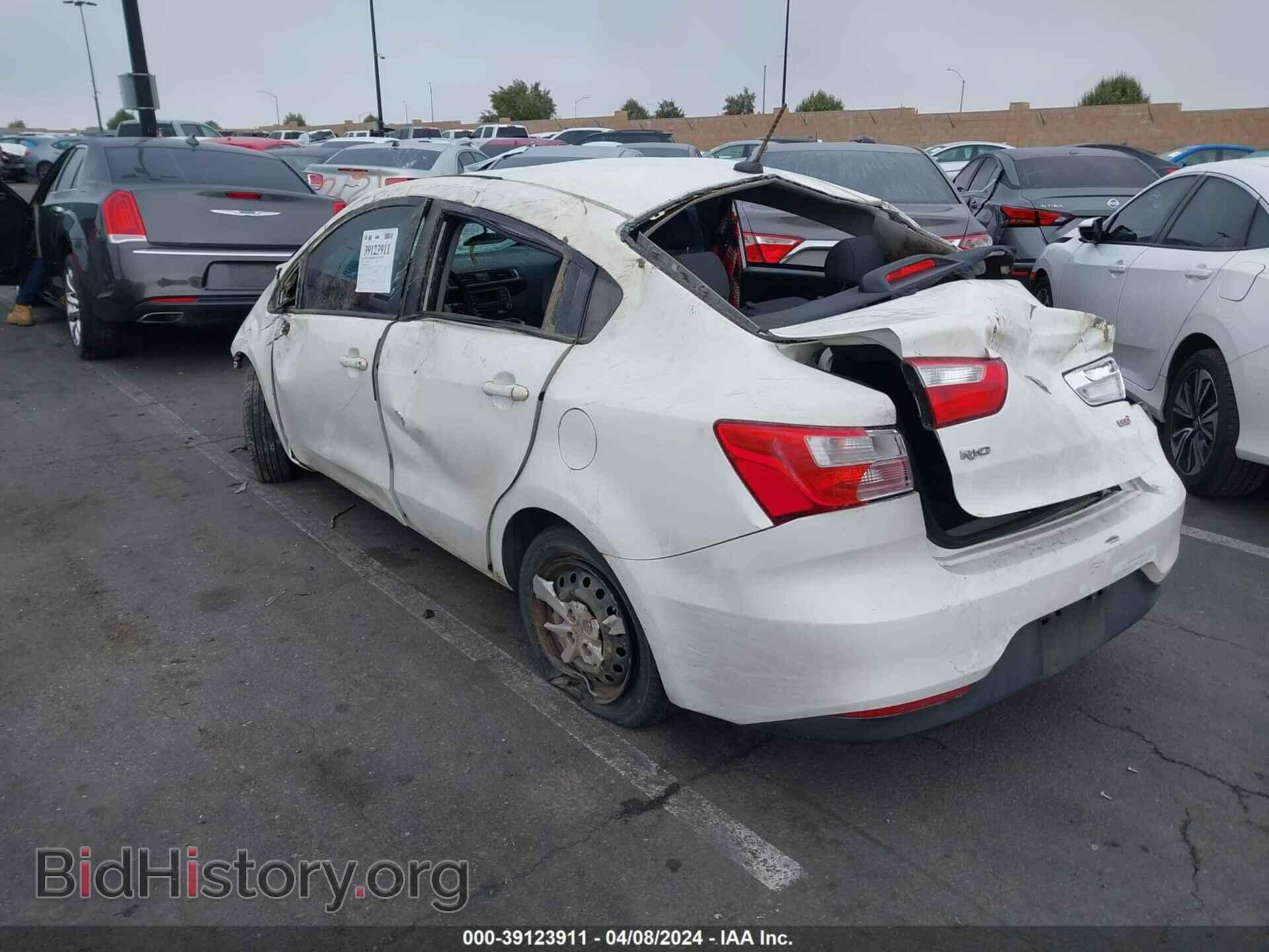 2016 KIA RIO - VIN: KNADM4A3XG6553300 - Photo 3