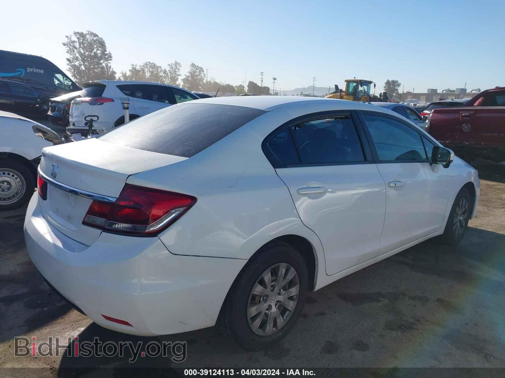 2014 HONDA CIVIC - VIN: 19XFB2F85EE243914 - Фото 4