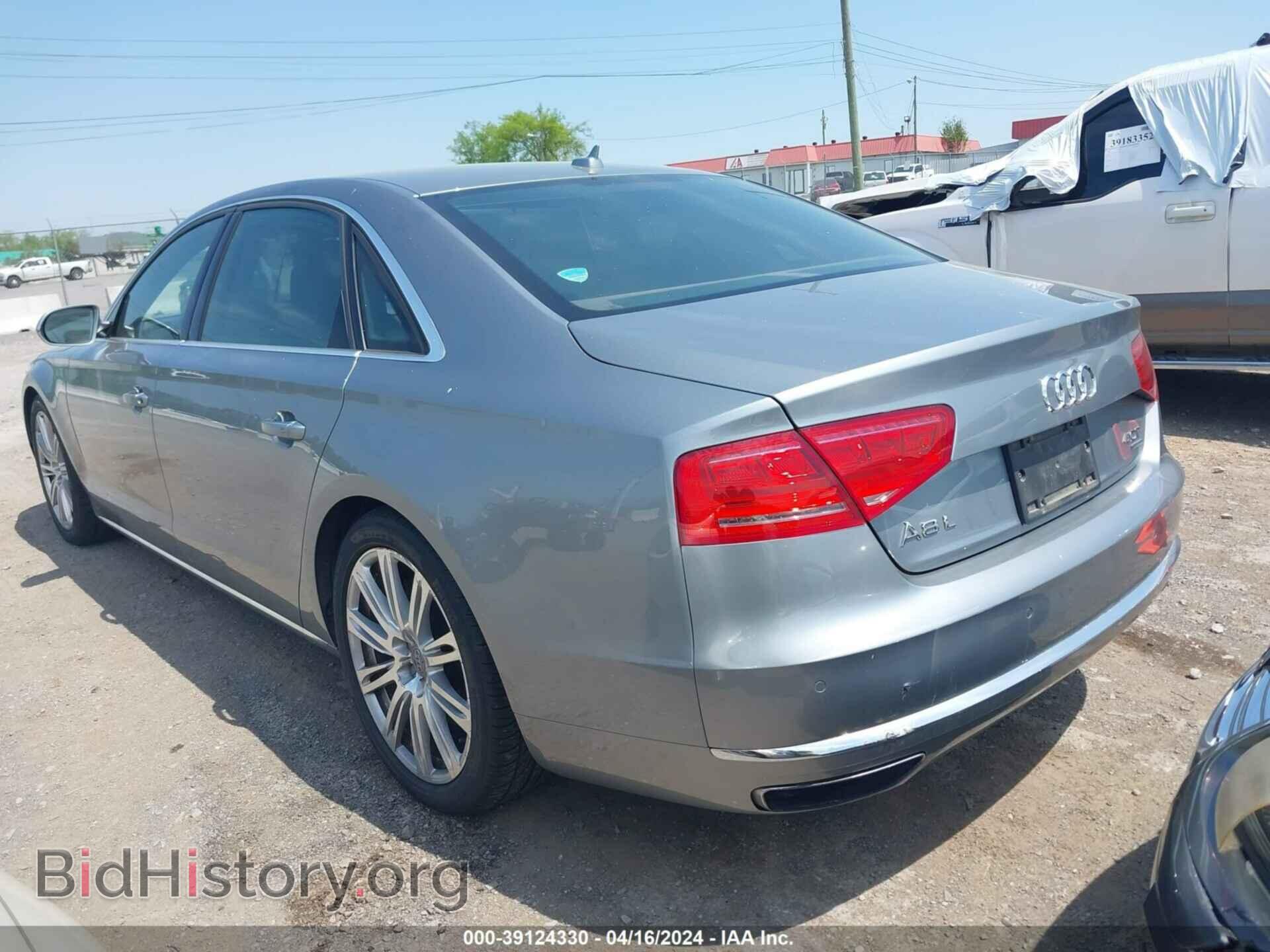 2013 AUDI A8 L - VIN: WAUR2AFD7DN010175 - Фото 3