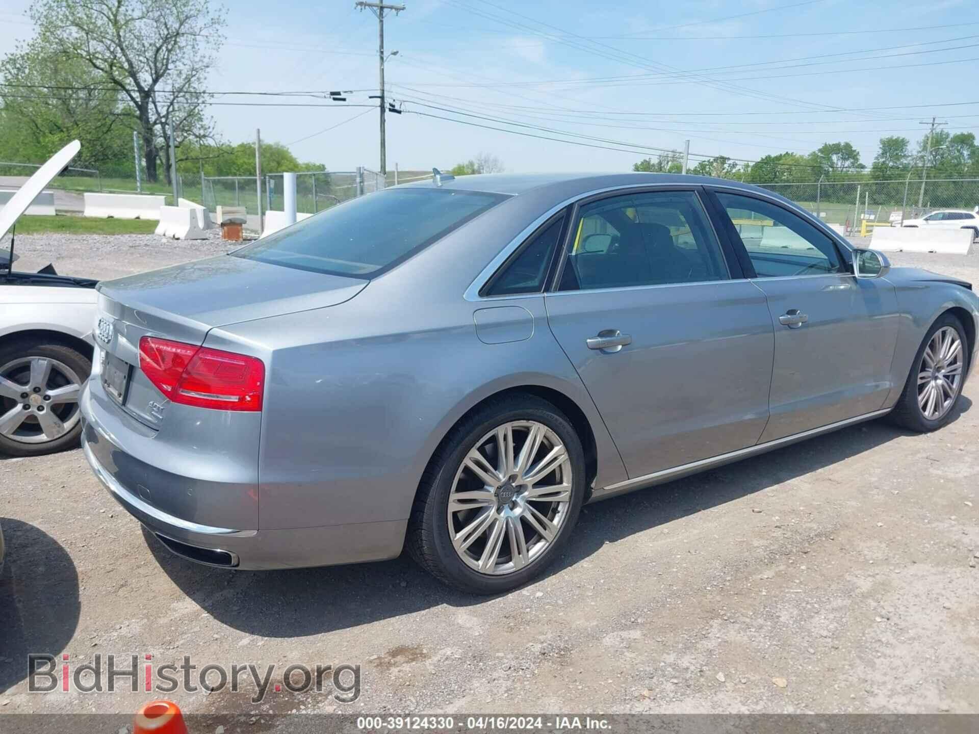 2013 AUDI A8 L - VIN: WAUR2AFD7DN010175 - Фото 4