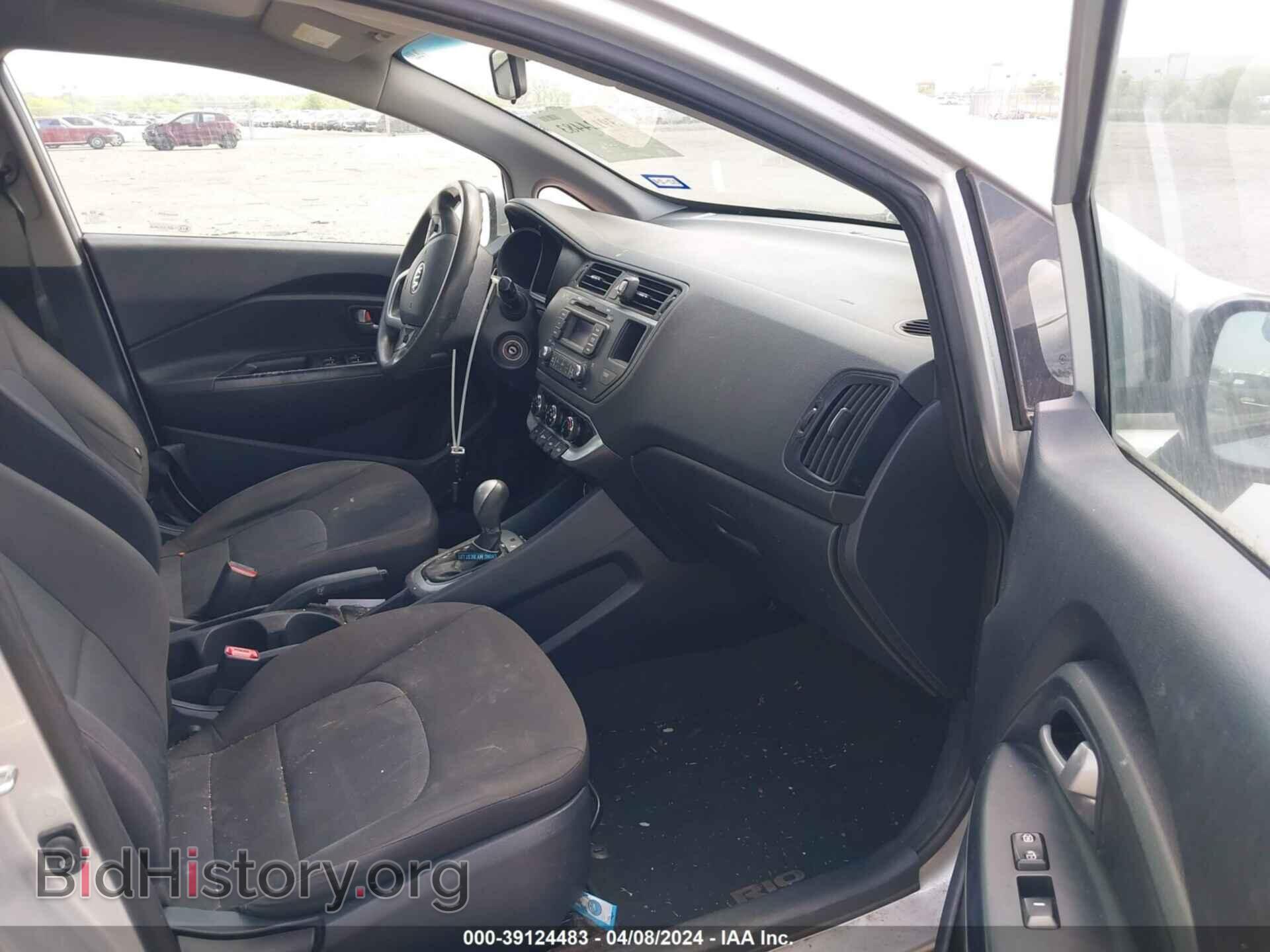 2015 KIA RIO - VIN: KNADM4A32F6504686 - Фото 5