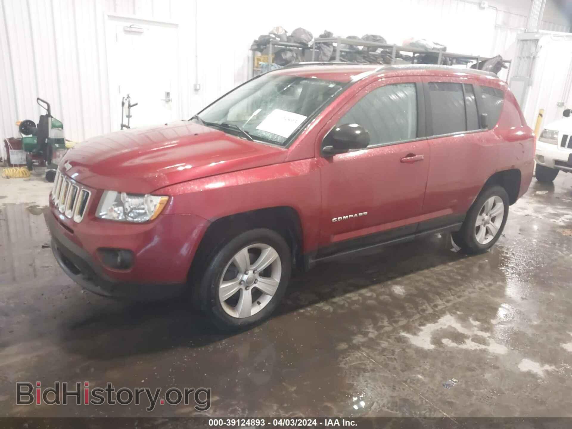 2012 JEEP COMPASS - VIN: 1C4NJCBB9CD566089 - Фото 2