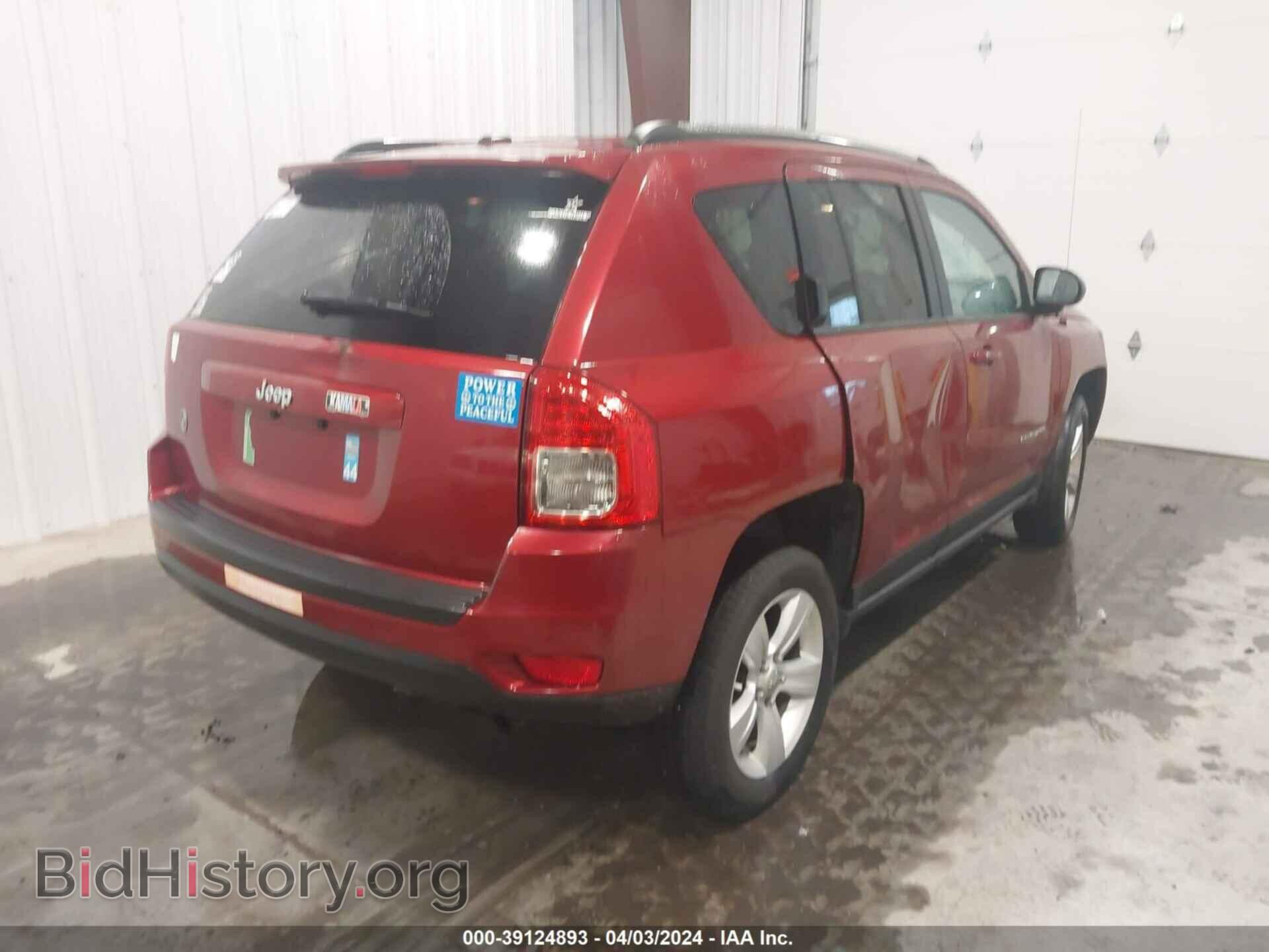 2012 JEEP COMPASS - VIN: 1C4NJCBB9CD566089 - Фото 4