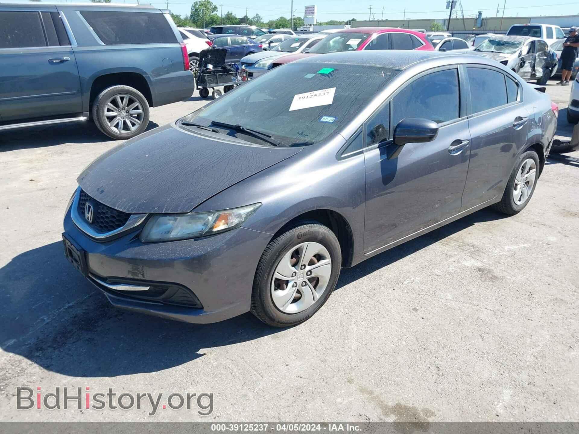 2014 HONDA CIVIC - VIN: 19XFB2F50EE025417 - Фото 2