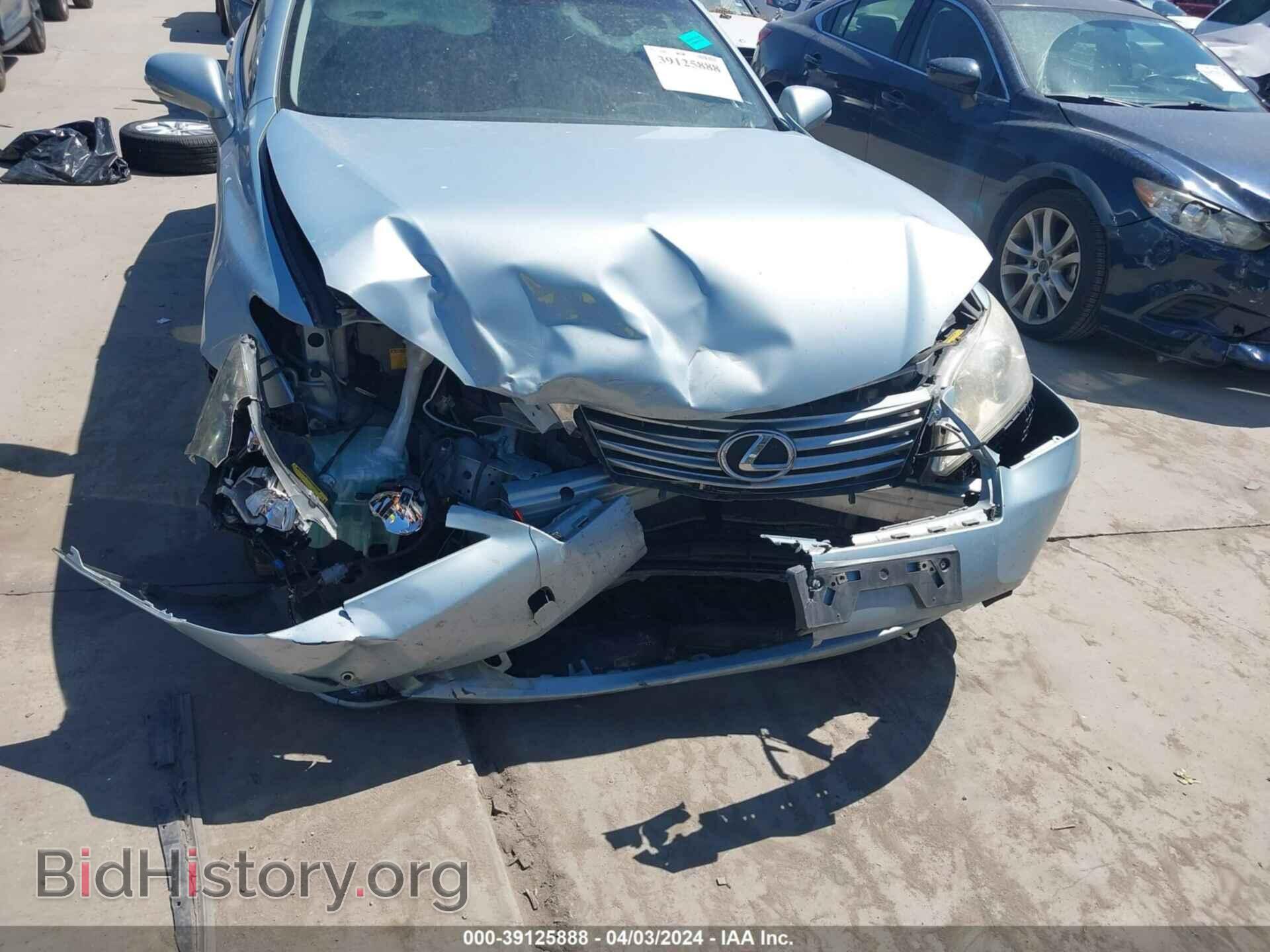 2010 LEXUS ES 350 - VIN: JTHBK1EG5A2349478 - Фото 6