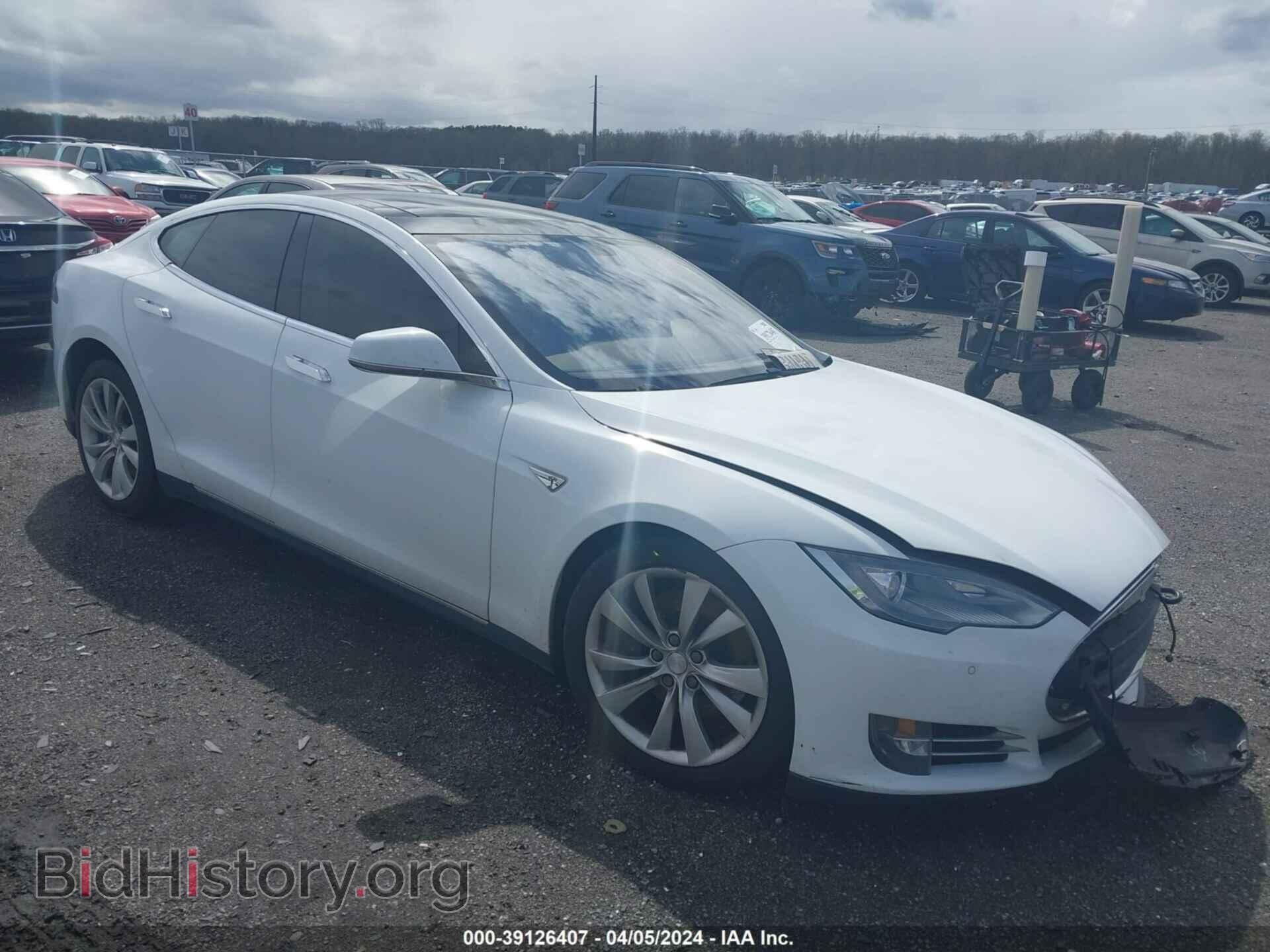 Photo 5YJSA1H15EFP52875 - TESLA MODEL S 2014