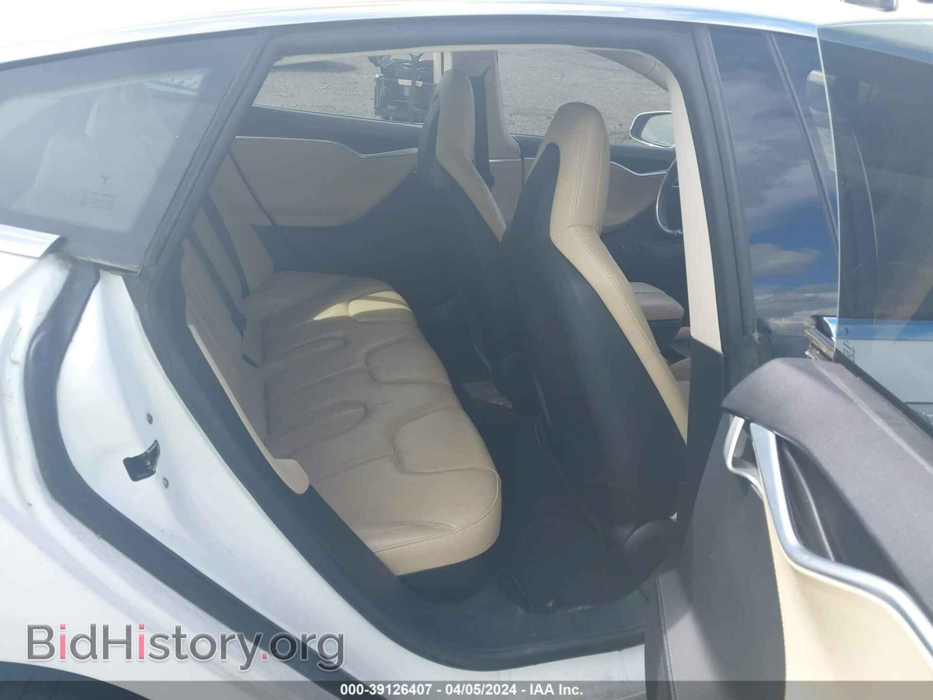 2014 TESLA MODEL S - VIN: 5YJSA1H15EFP52875 - Фото 8