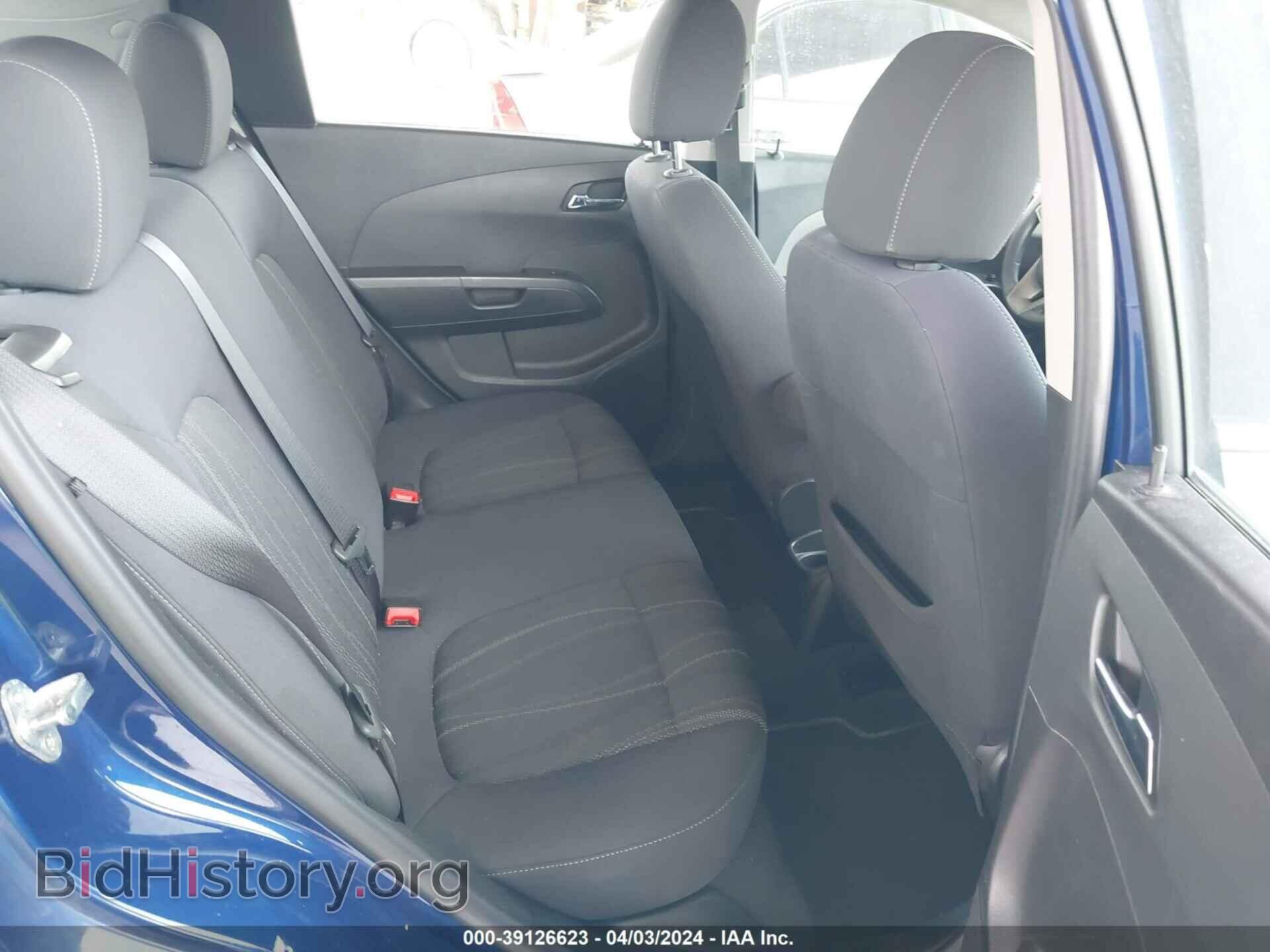 2013 CHEVROLET SONIC - VIN: 1G1JC6SH2D4250185 - Фото 8