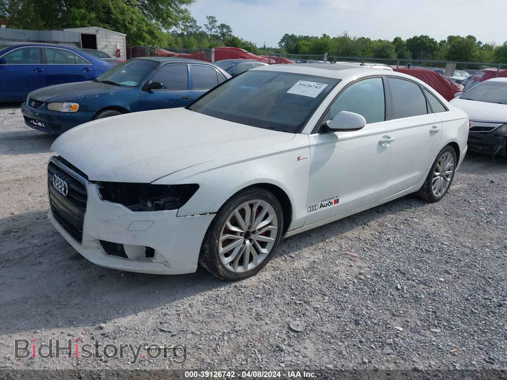 2012 AUDI A6 - VIN: WAUBGAFC8CN018004 - Фото 2
