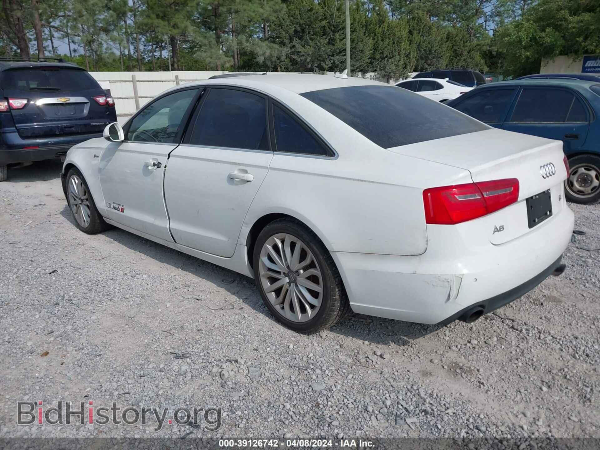 2012 AUDI A6 - VIN: WAUBGAFC8CN018004 - Фото 3