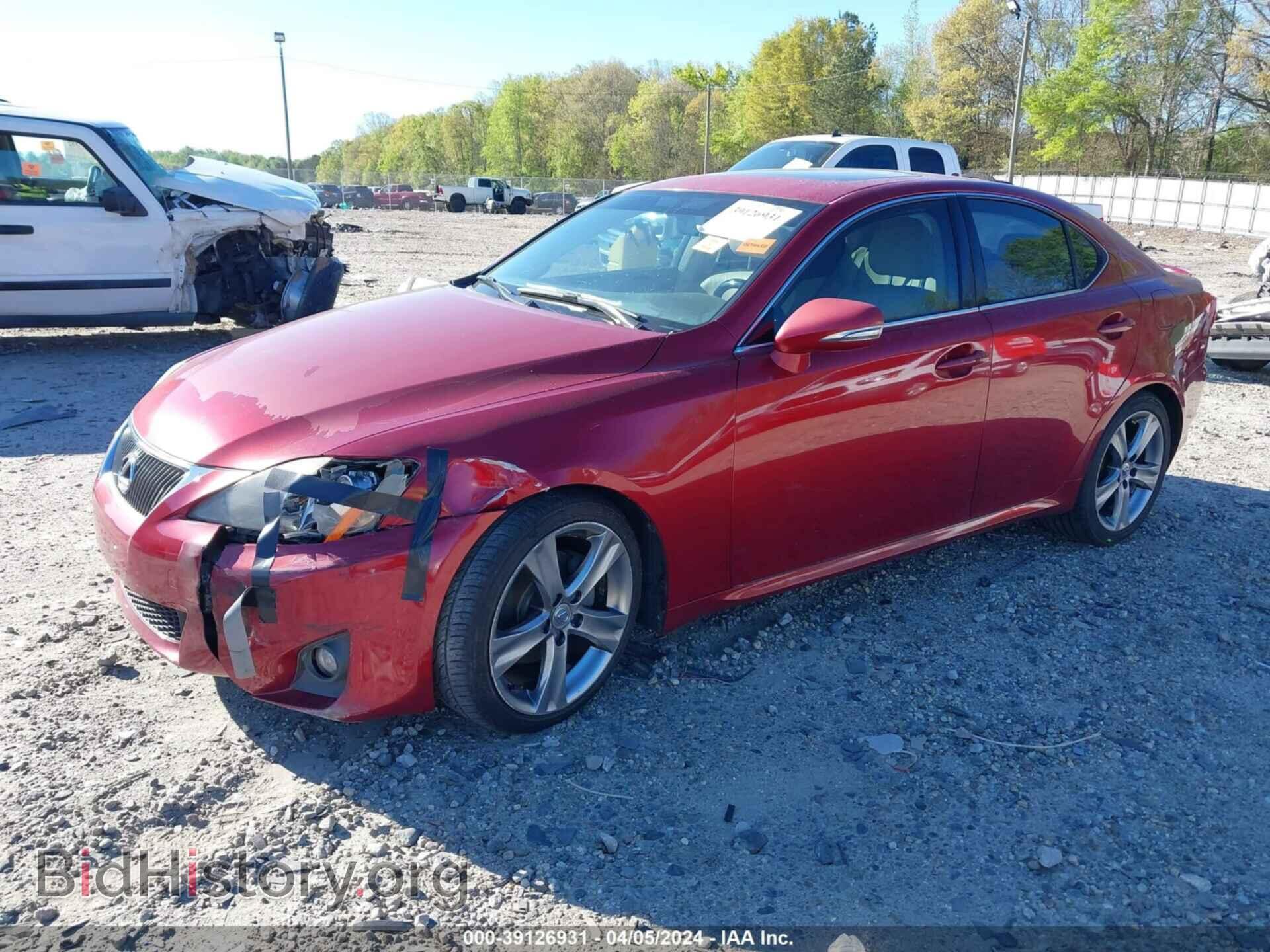 2011 LEXUS IS 250 - VIN: JTHBF5C2XB5156164 - Photo 2