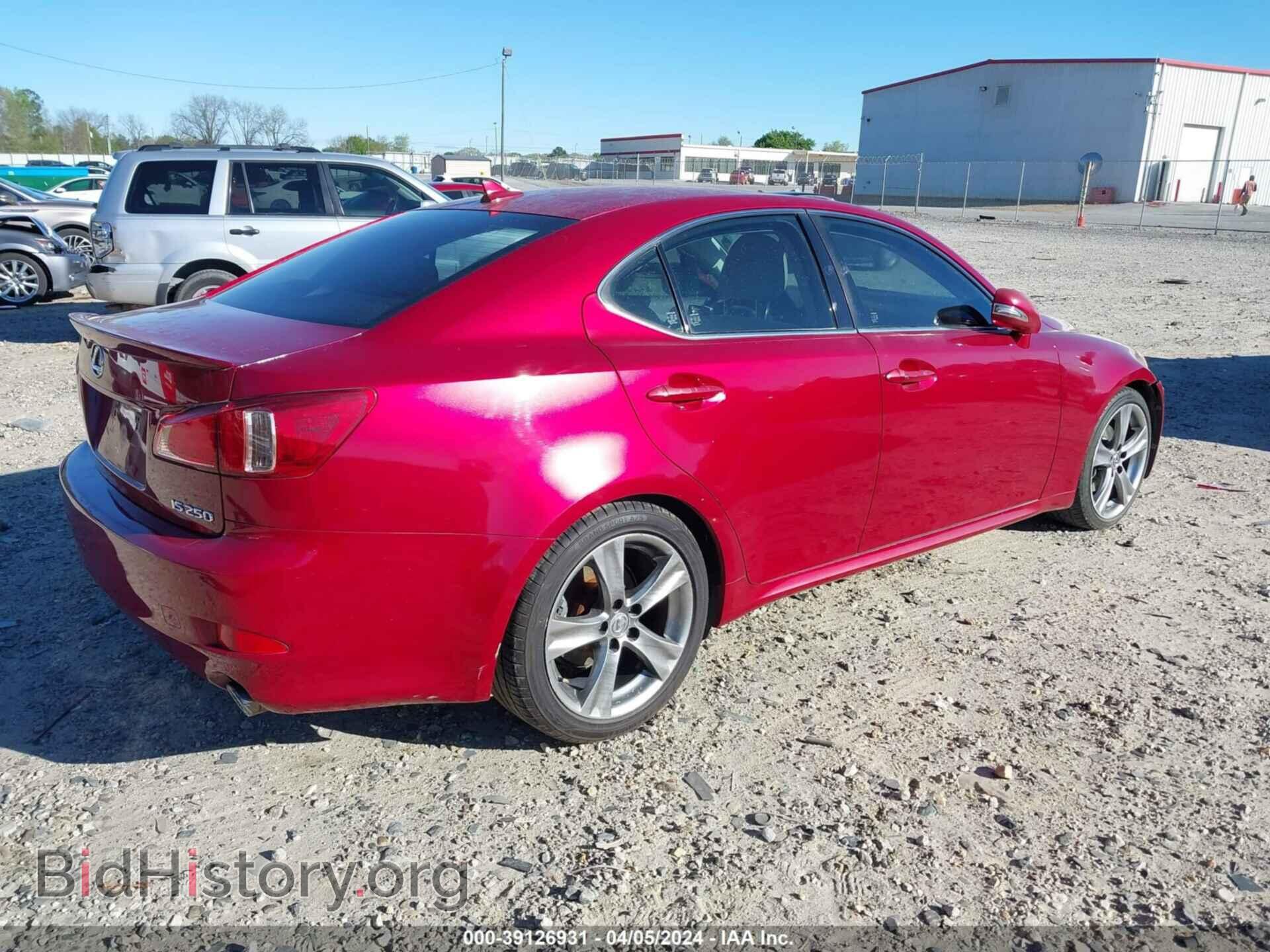 2011 LEXUS IS 250 - VIN: JTHBF5C2XB5156164 - Photo 4