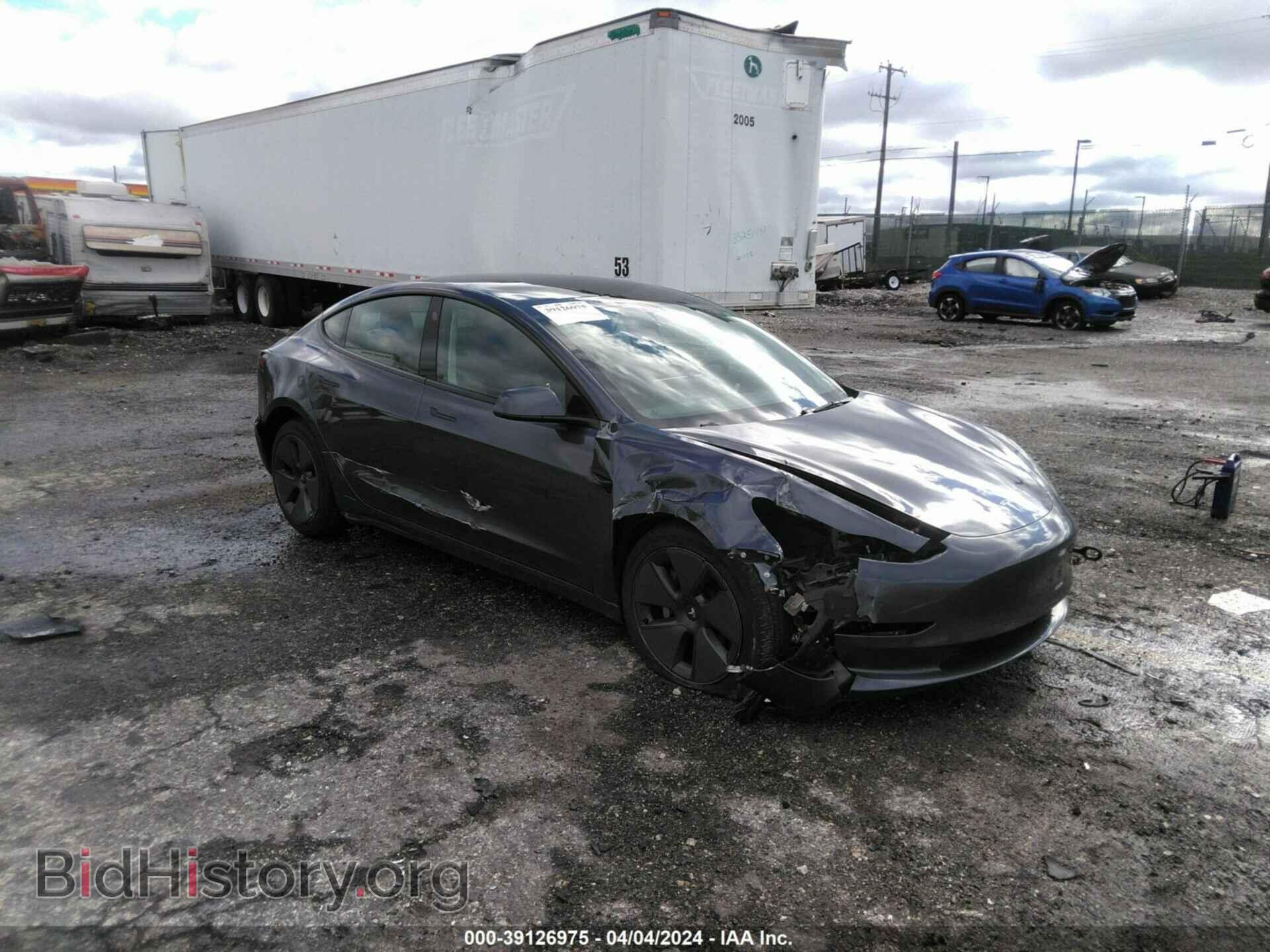 Фотография 5YJ3E1EB0NF274130 - TESLA MODEL 3 2022