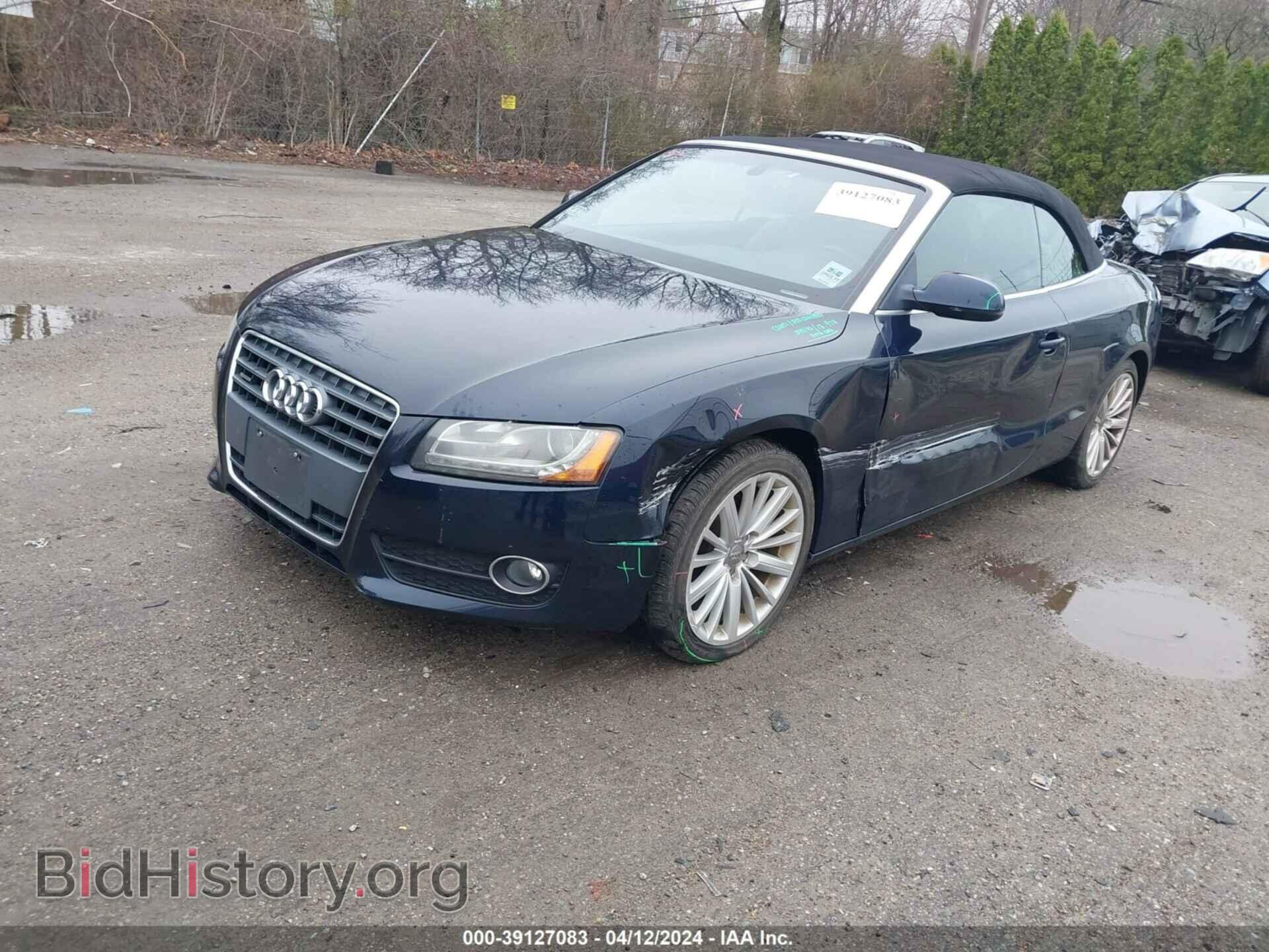 2011 AUDI A5 - VIN: WAULFAFH9BN017722 - Фото 2