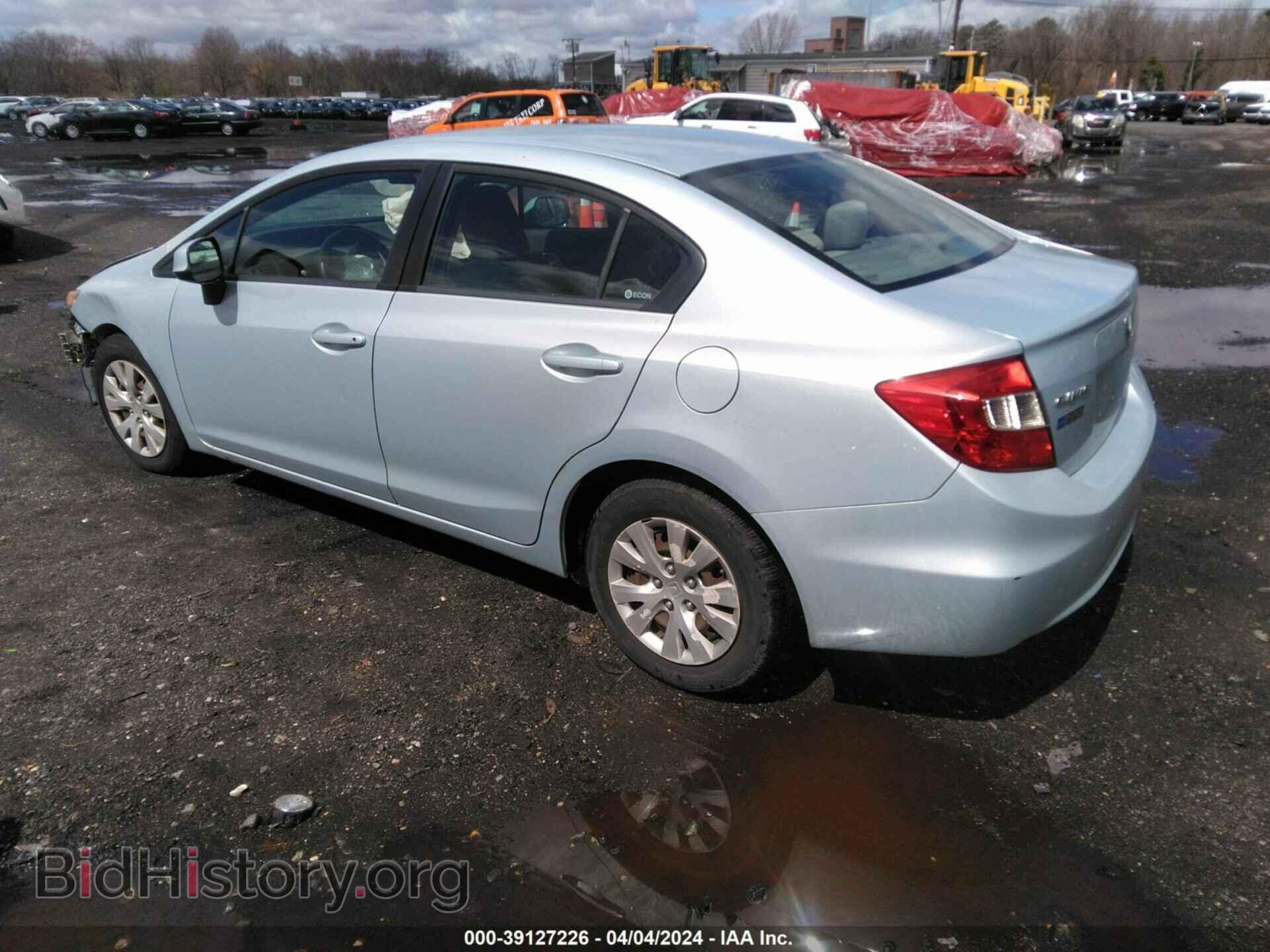 2012 HONDA CIVIC - VIN: 19XFB2F5XCE370211 - Photo 3