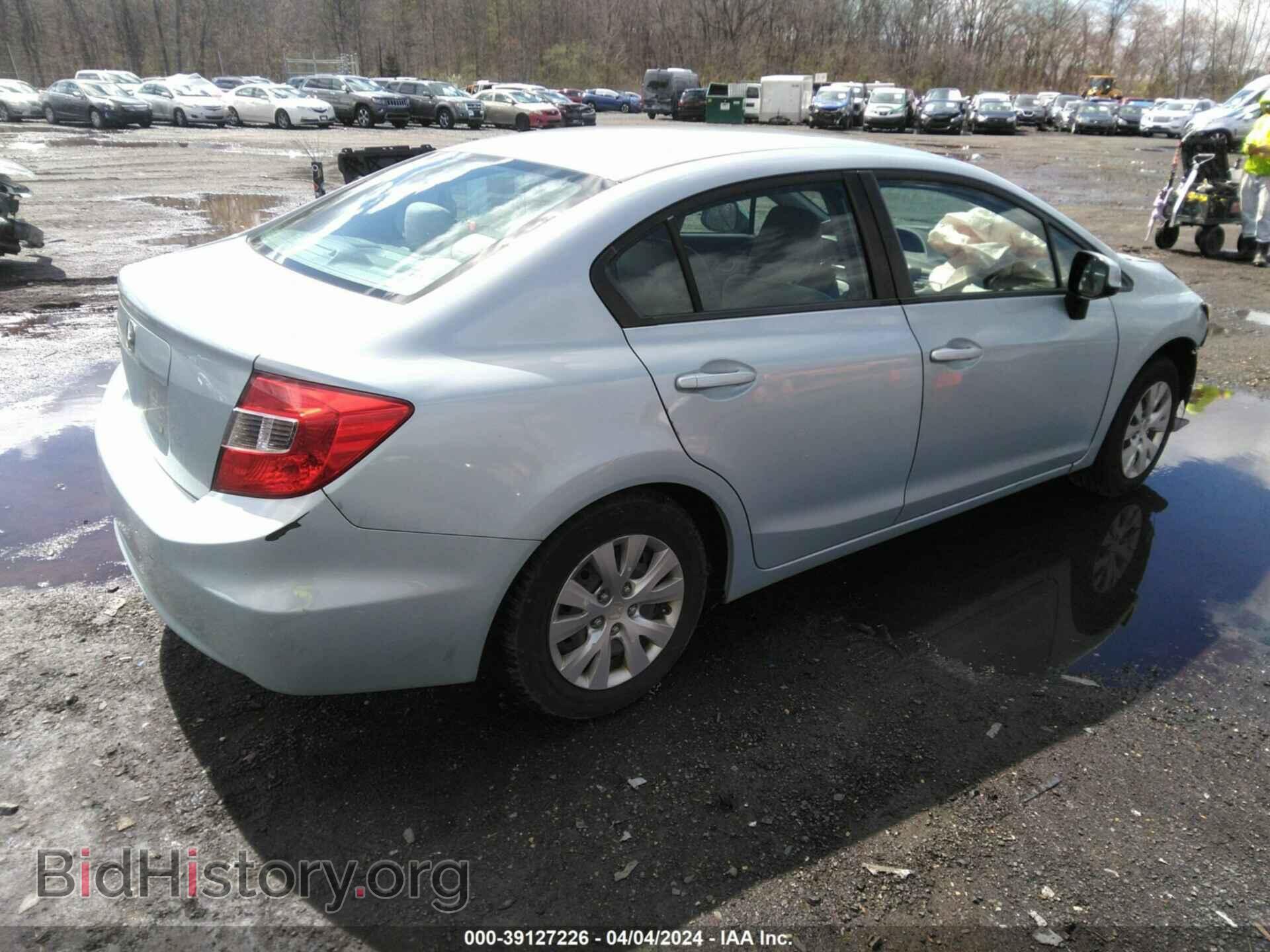 2012 HONDA CIVIC - VIN: 19XFB2F5XCE370211 - Photo 4
