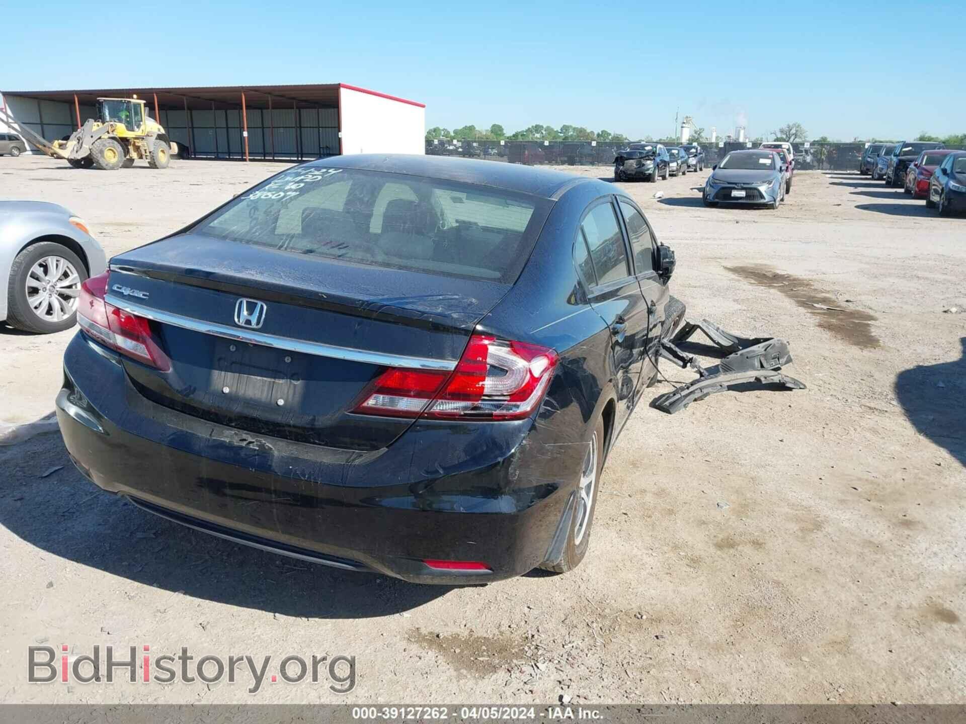 2015 HONDA CIVIC - VIN: 19XFB2F71FE024764 - Фото 4