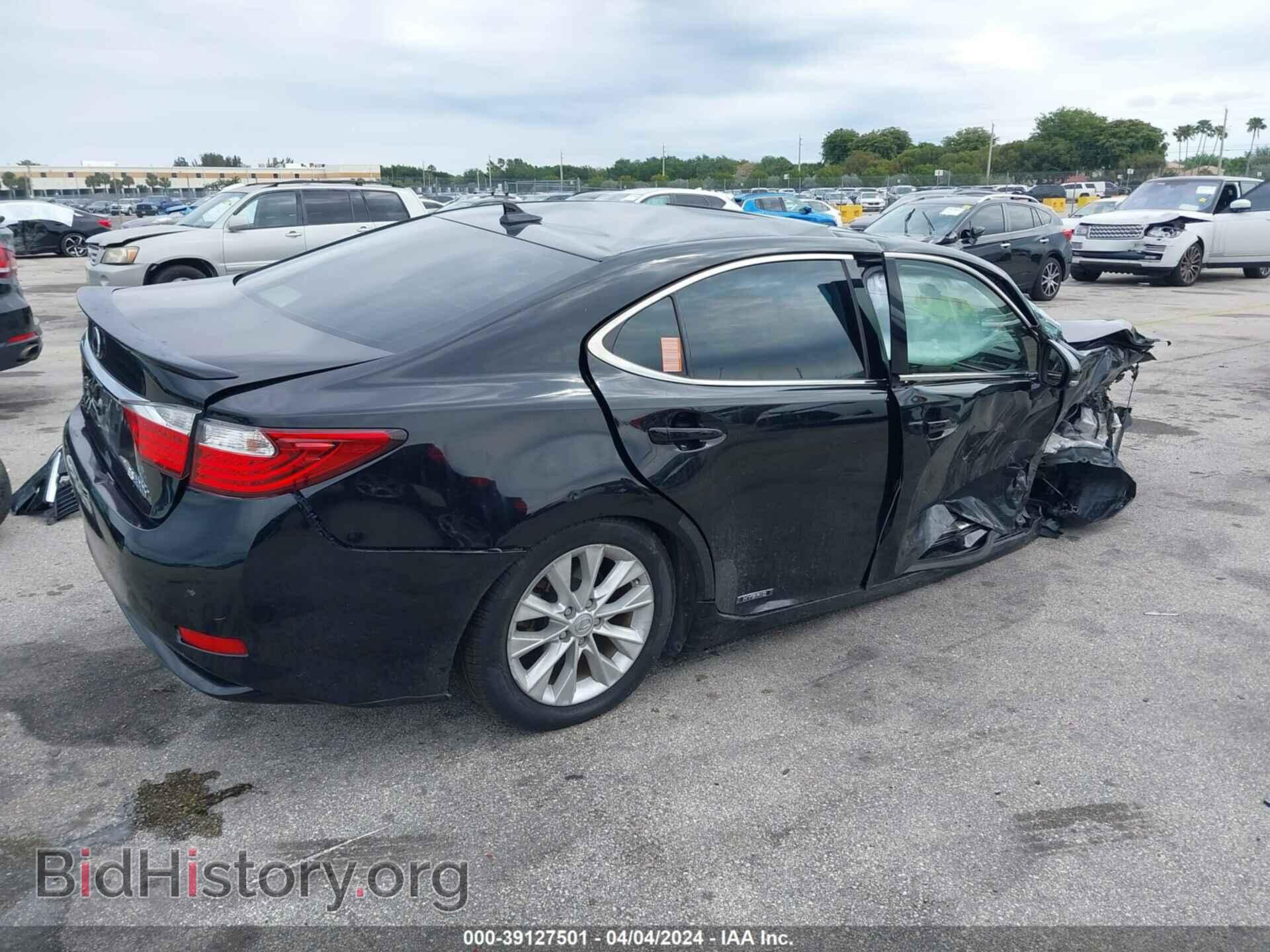 2014 LEXUS ES 300H - VIN: JTHBW1GG0E2060399 - Фото 4