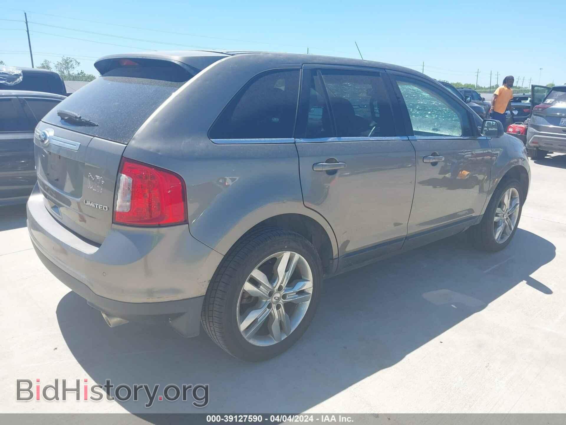 2013 FORD EDGE - VIN: 2FMDK3KC0DBA40485 - Фото 4