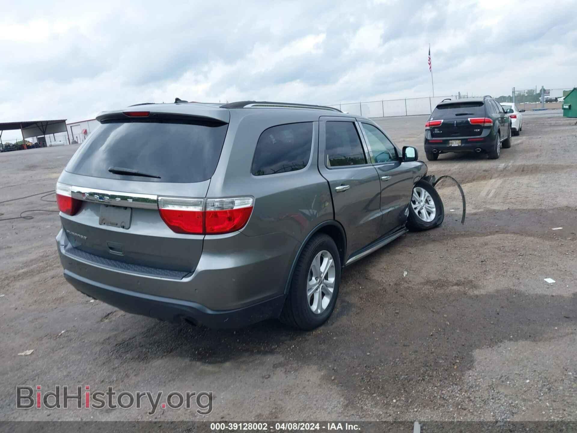 2013 DODGE DURANGO - VIN: 1C4RDHAG9DC512186 - Photo 4