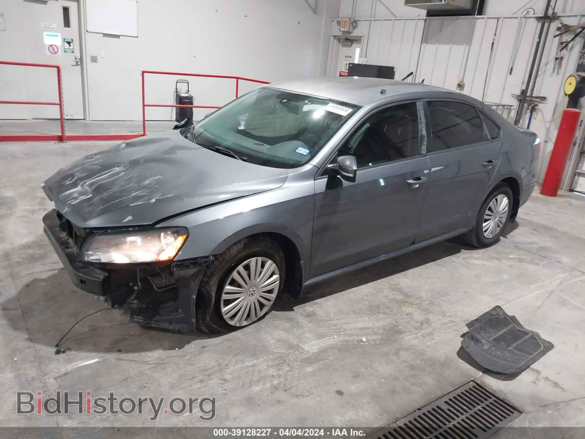 2014 VOLKSWAGEN PASSAT - VIN: 1VWAH7A31EC007900 - Фото 2