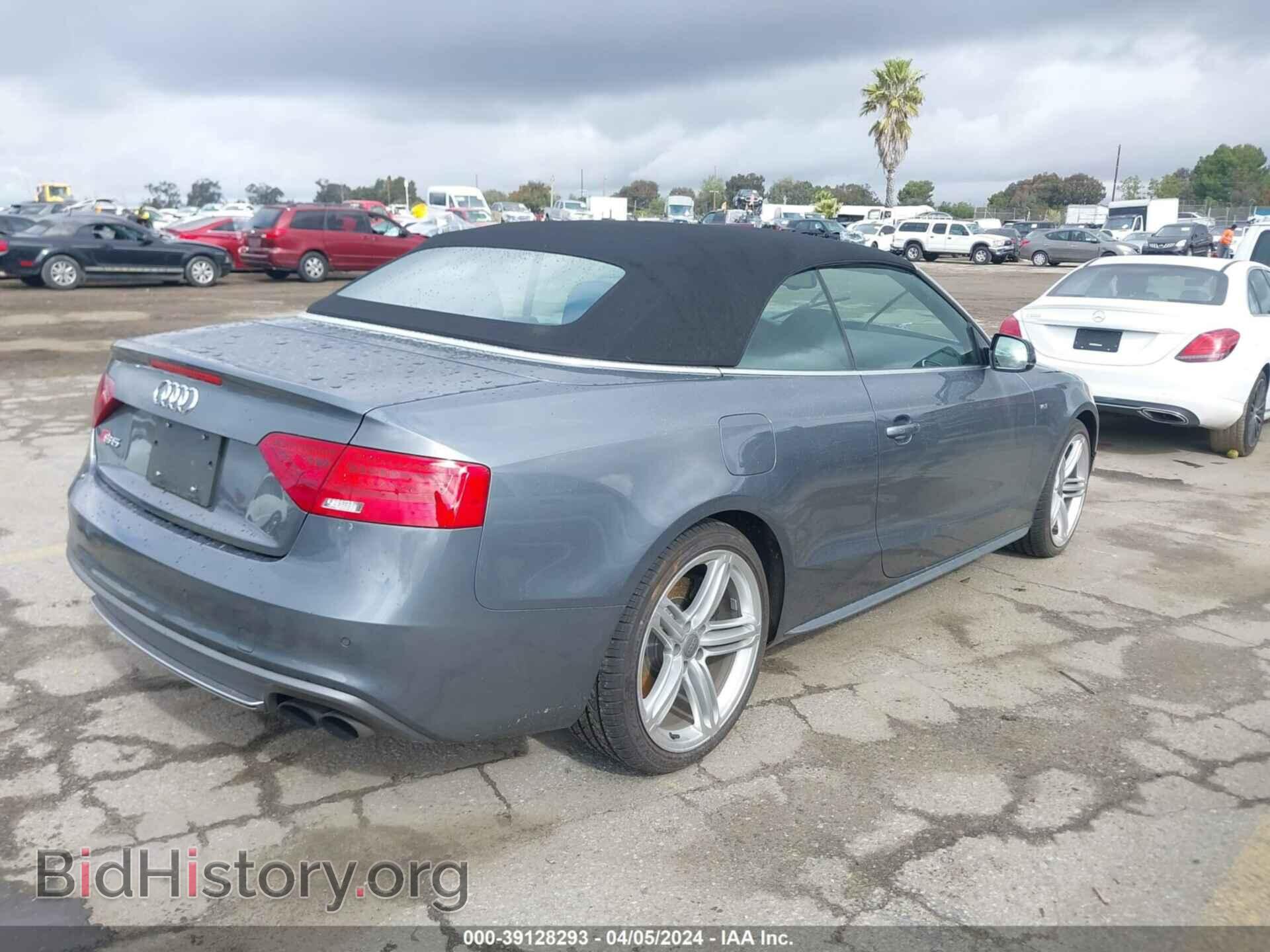 2013 AUDI S5 - VIN: WAUCGAFH7DN017444 - Photo 4