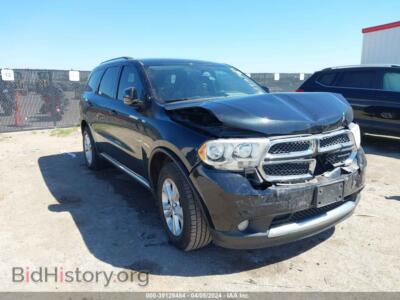 2012 Dodge DURANGO Crew, черный — VIN 1C4RDHDG3CC144307, IAAI