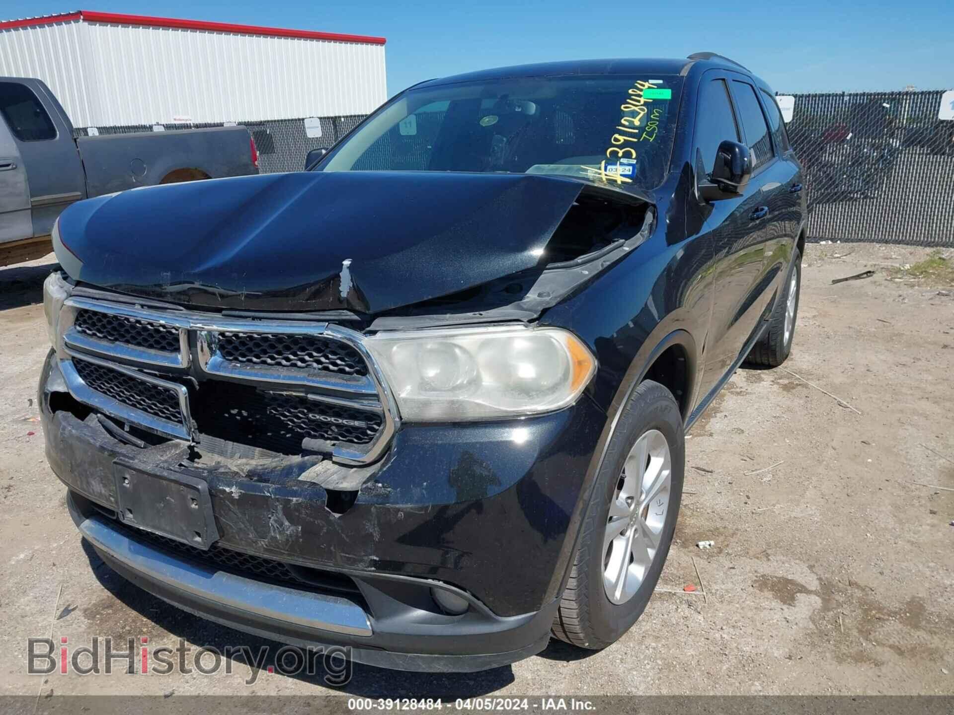 2012 DODGE DURANGO - VIN: 1C4RDHDG3CC144307 - Фото 2