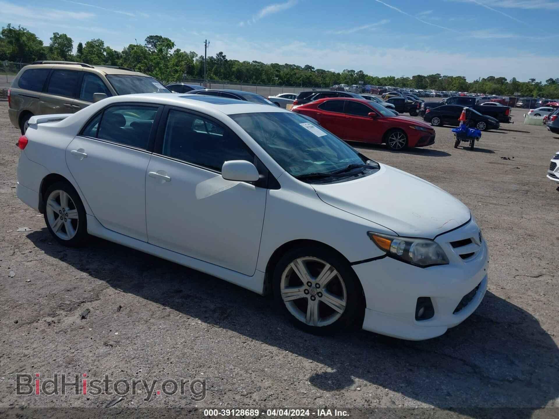 Photo 2T1BU4EE7DC069563 - TOYOTA COROLLA 2013