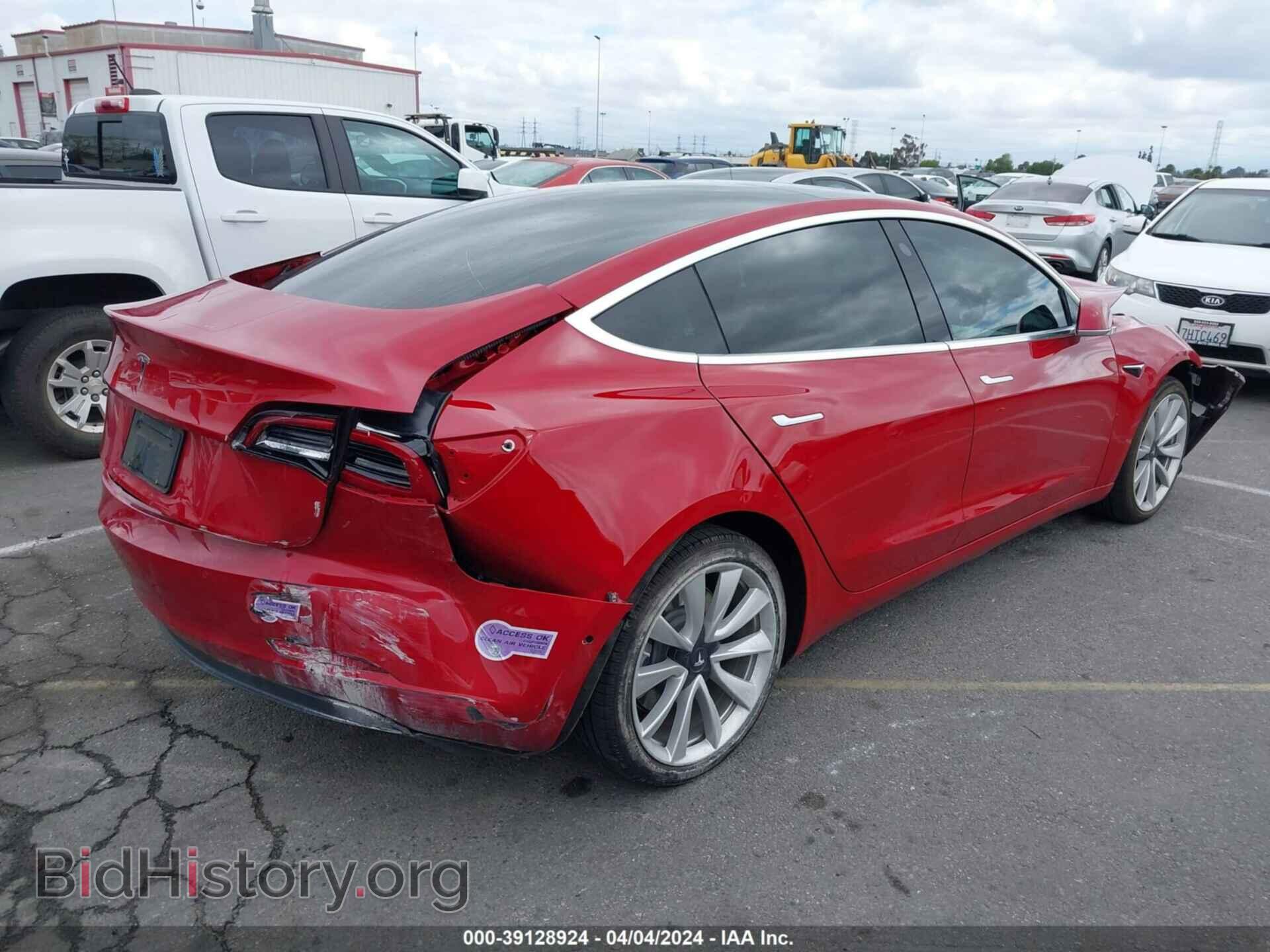 2019 TESLA MODEL 3 - VIN: 5YJ3E1EA2KF363068 - Фото 4