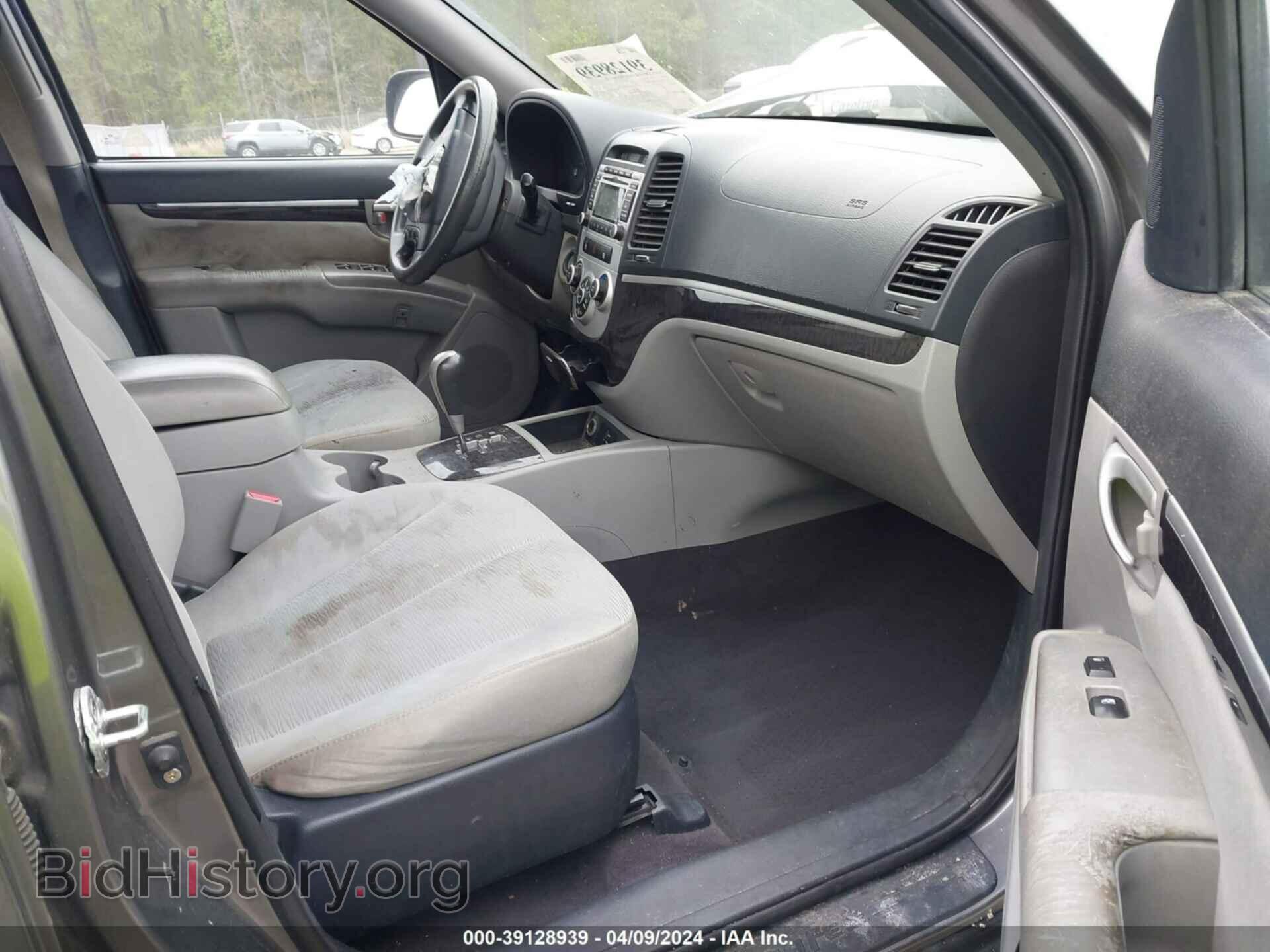 2009 HYUNDAI SANTA FE - VIN: 5NMSG13D99H320665 - Фото 5