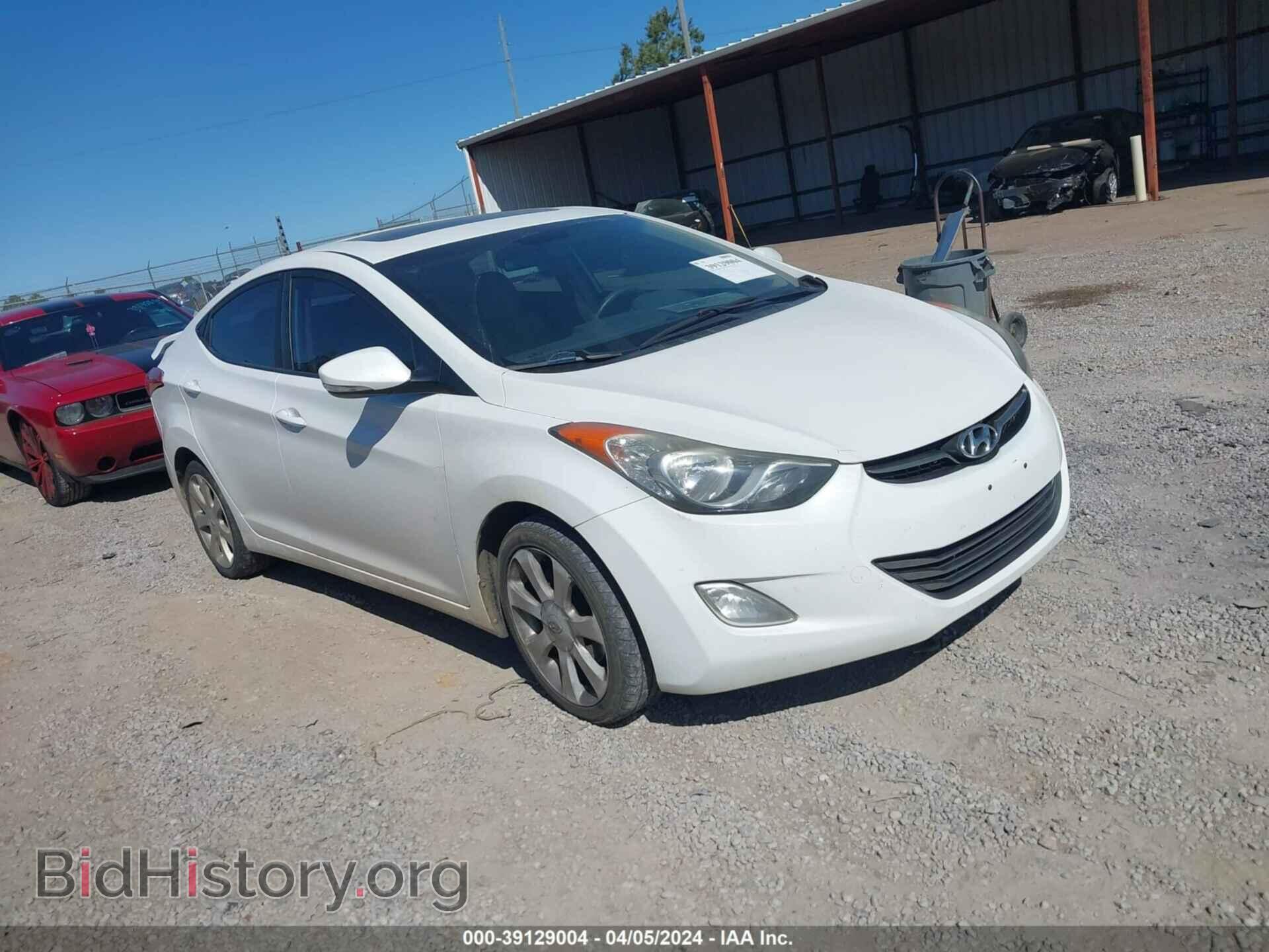 Photo 5NPDH4AEXBH011895 - HYUNDAI ELANTRA 2011
