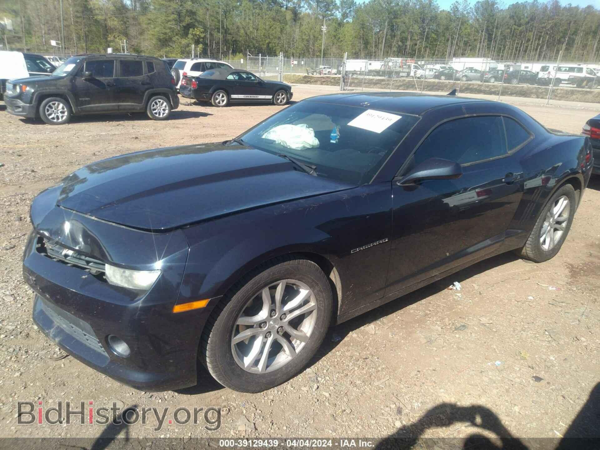 2014 CHEVROLET CAMARO - VIN: 2G1FB1E31E9154591 - Фото 2