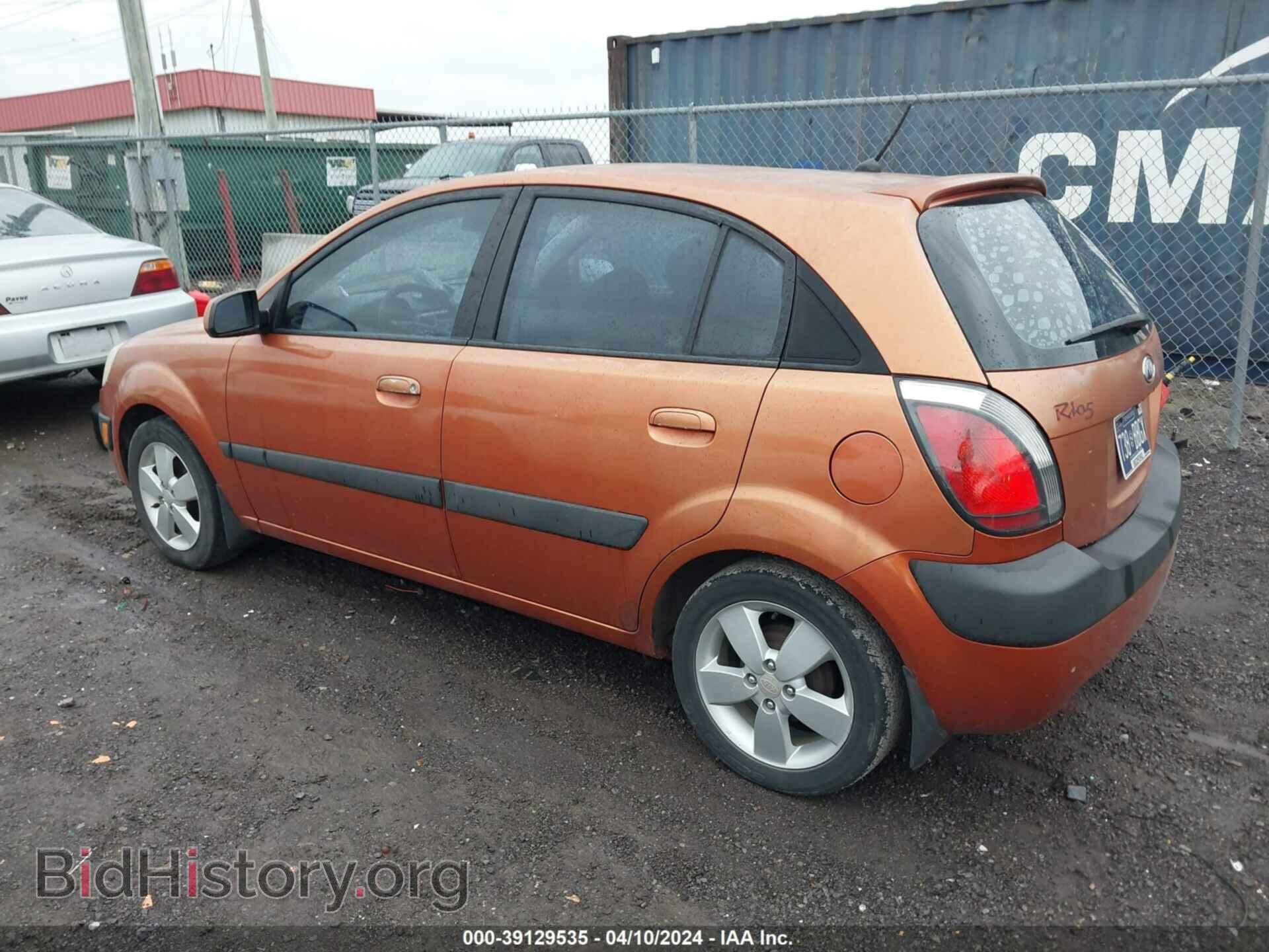 2007 KIA RIO5 - VIN: KNADE163676293675 - Фото 3