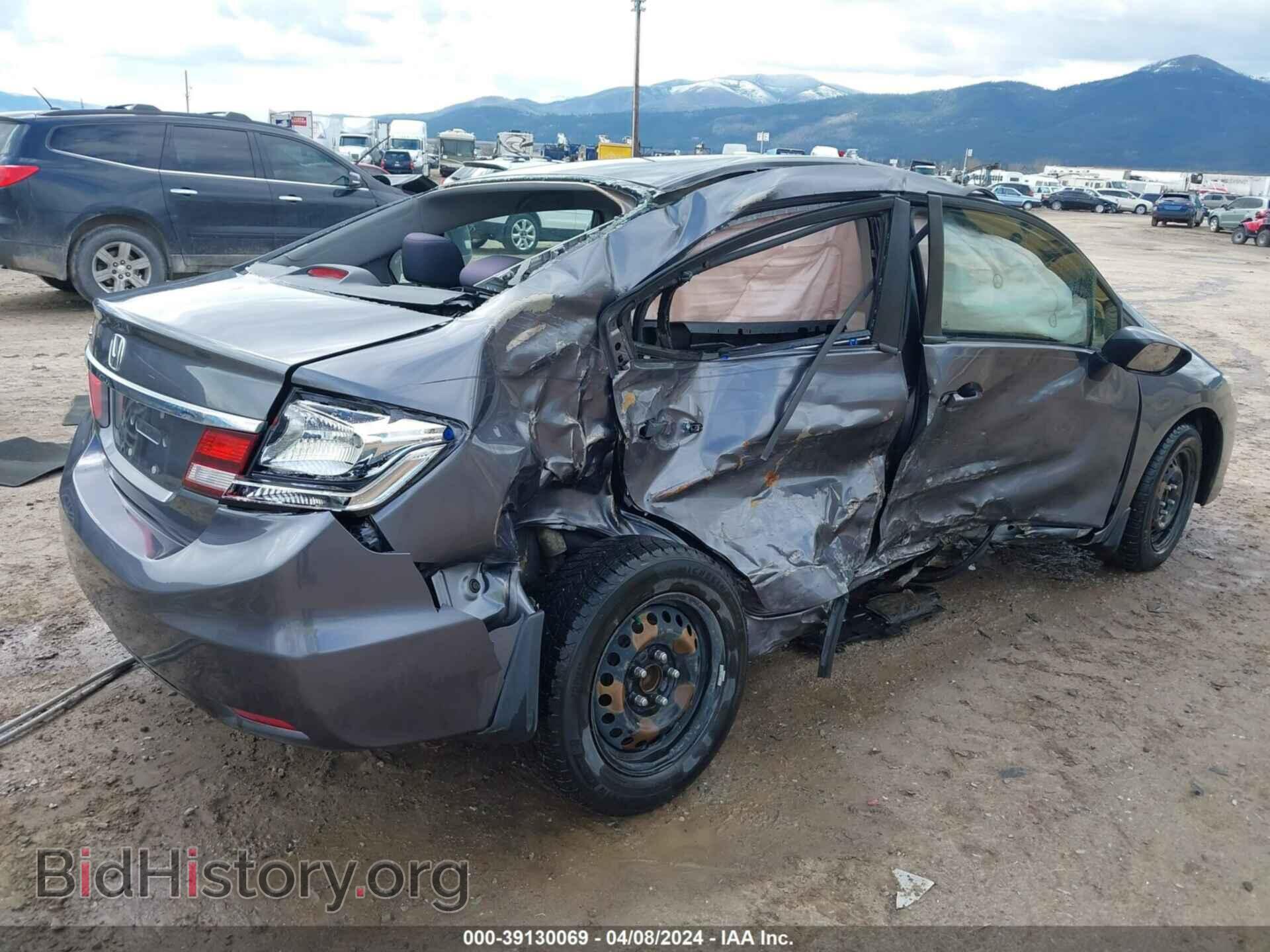 2014 HONDA CIVIC - VIN: 19XFB2F53EE202820 - Фото 4